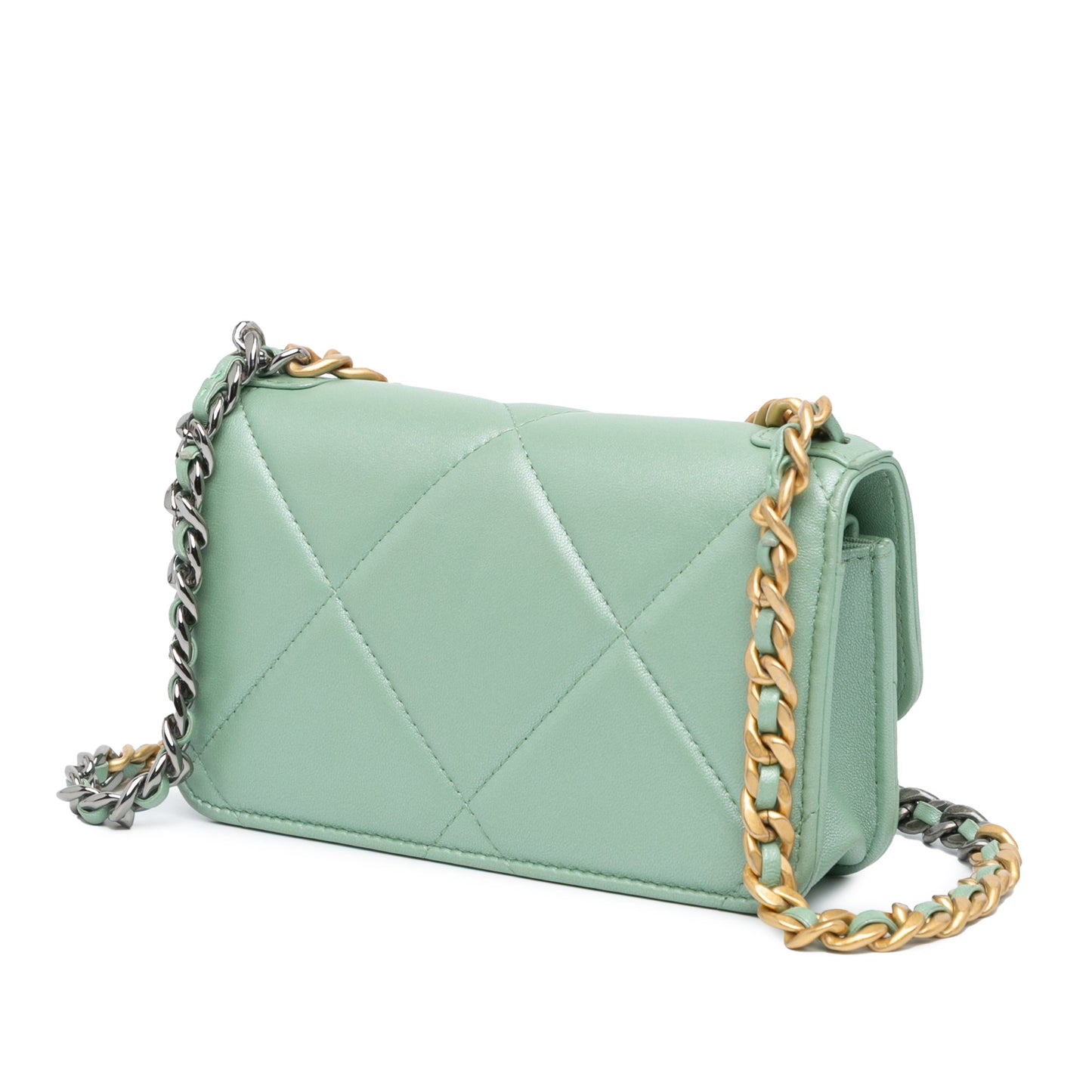 Chanel Quilted Lambskin 19 Wallet on Chain