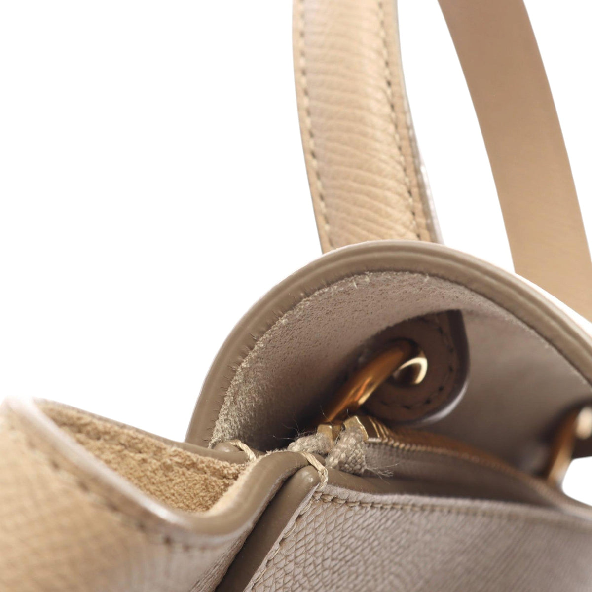 Celine Nano Grained Calfskin Belt Bag — Beige