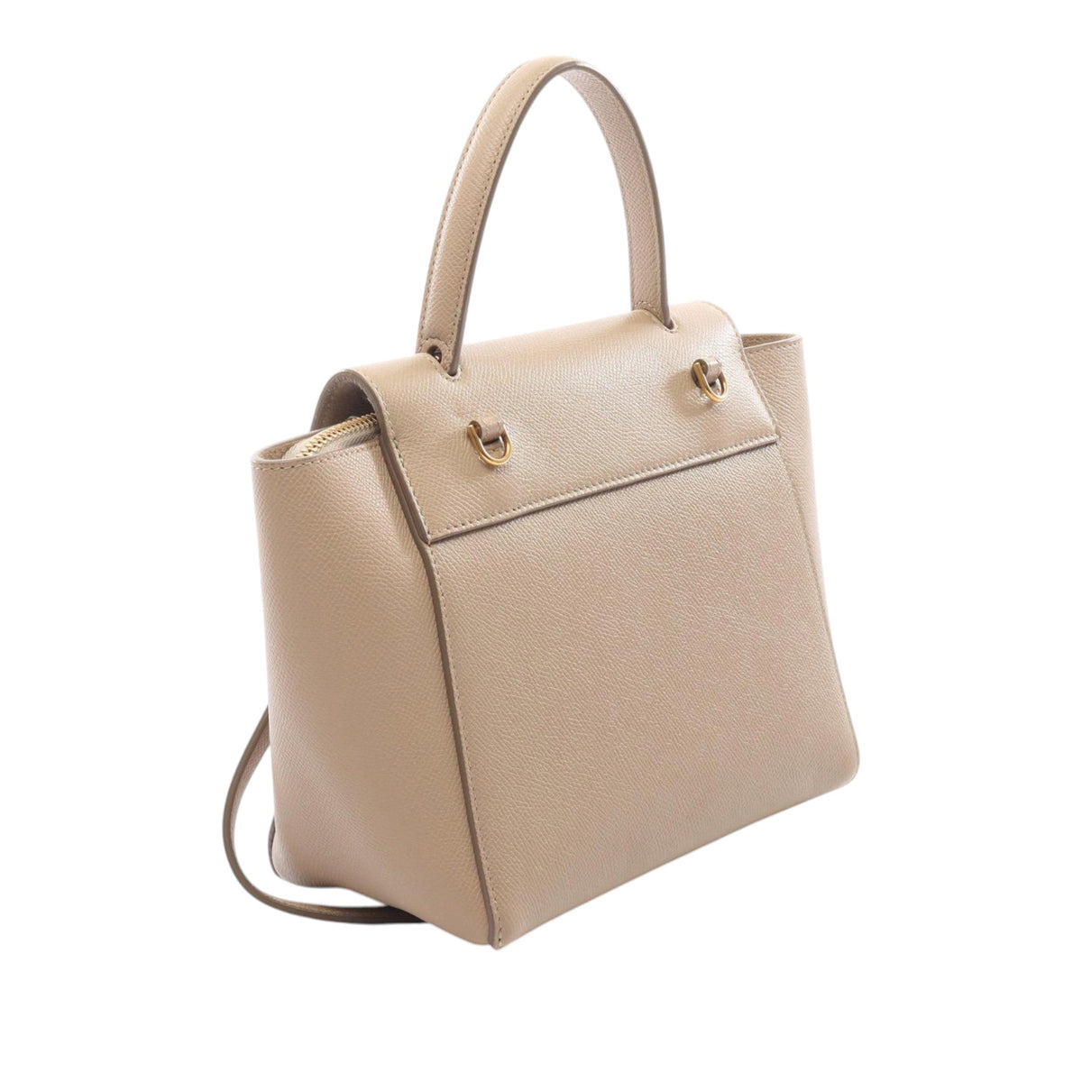 Celine Nano Grained Calfskin Belt Bag — Beige