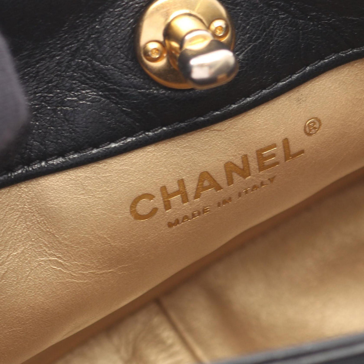 Chanel CC Quilted Lambskin Hobo