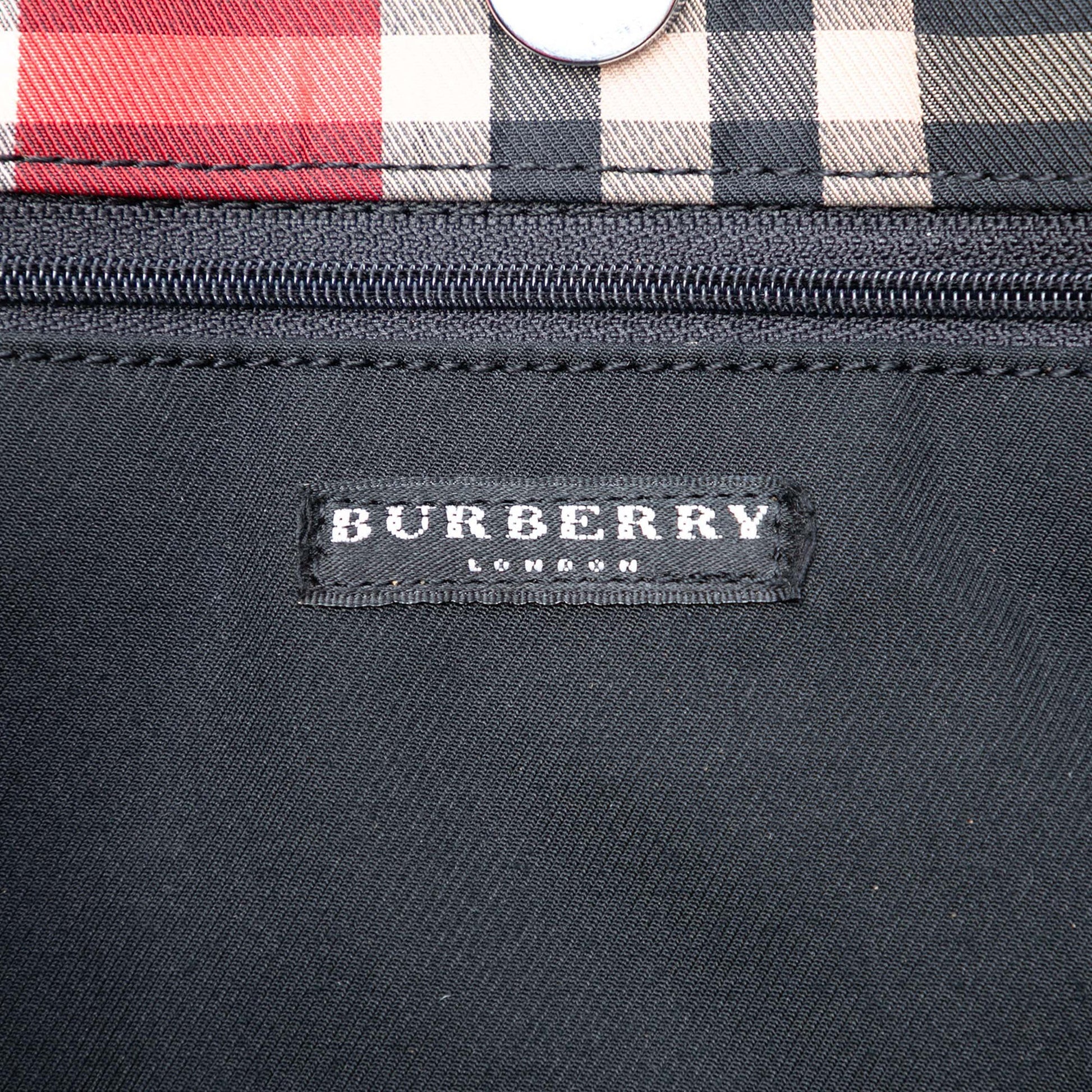 Burberry House Check Canvas Tote