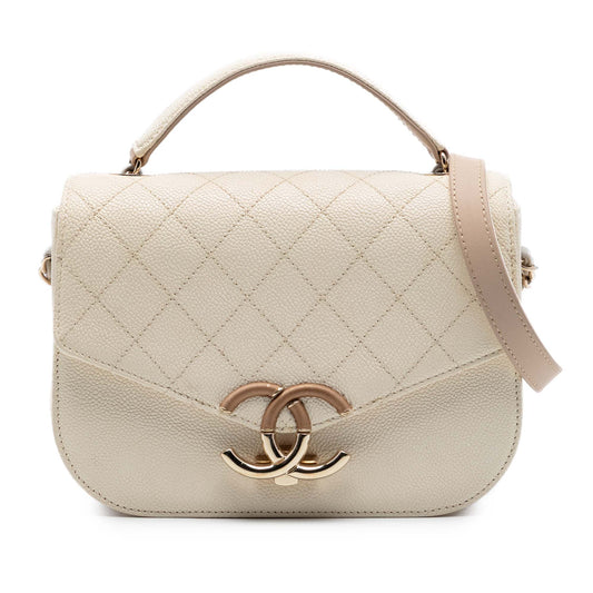 Chanel Small Caviar Paris Cuba Thread Around Flap
