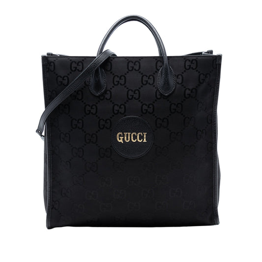 Gucci Medium GG Nylon Off the Grid Convertible Tote