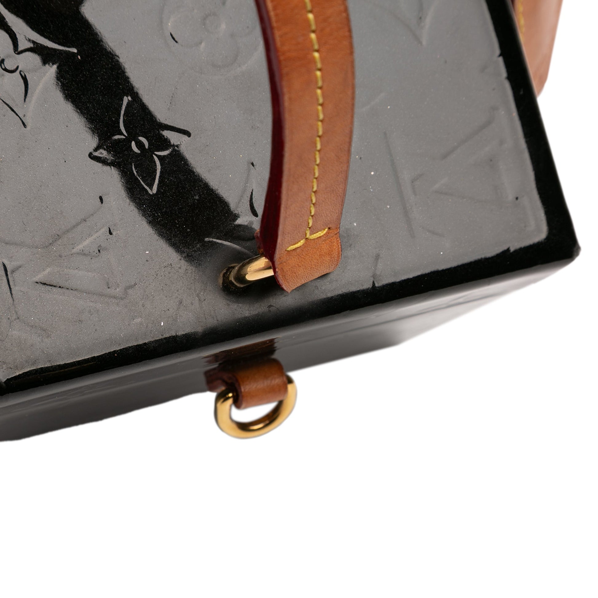 Louis Vuitton Monogram Vernis Bleecker Box Vanity Bag