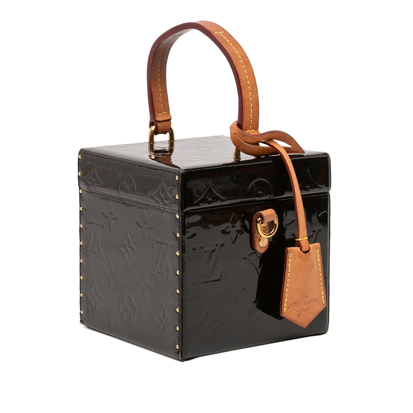 Louis Vuitton Monogram Vernis Bleecker Box Vanity Bag