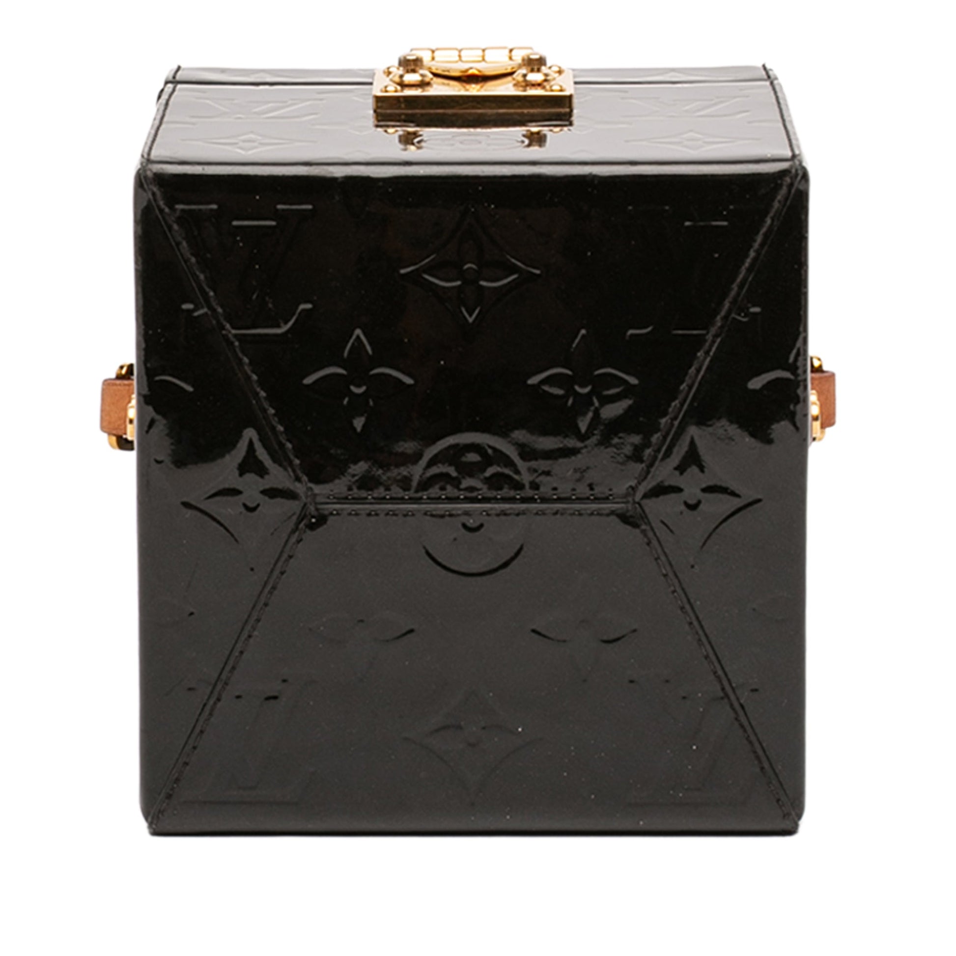 Louis Vuitton Monogram Vernis Bleecker Box Vanity Bag