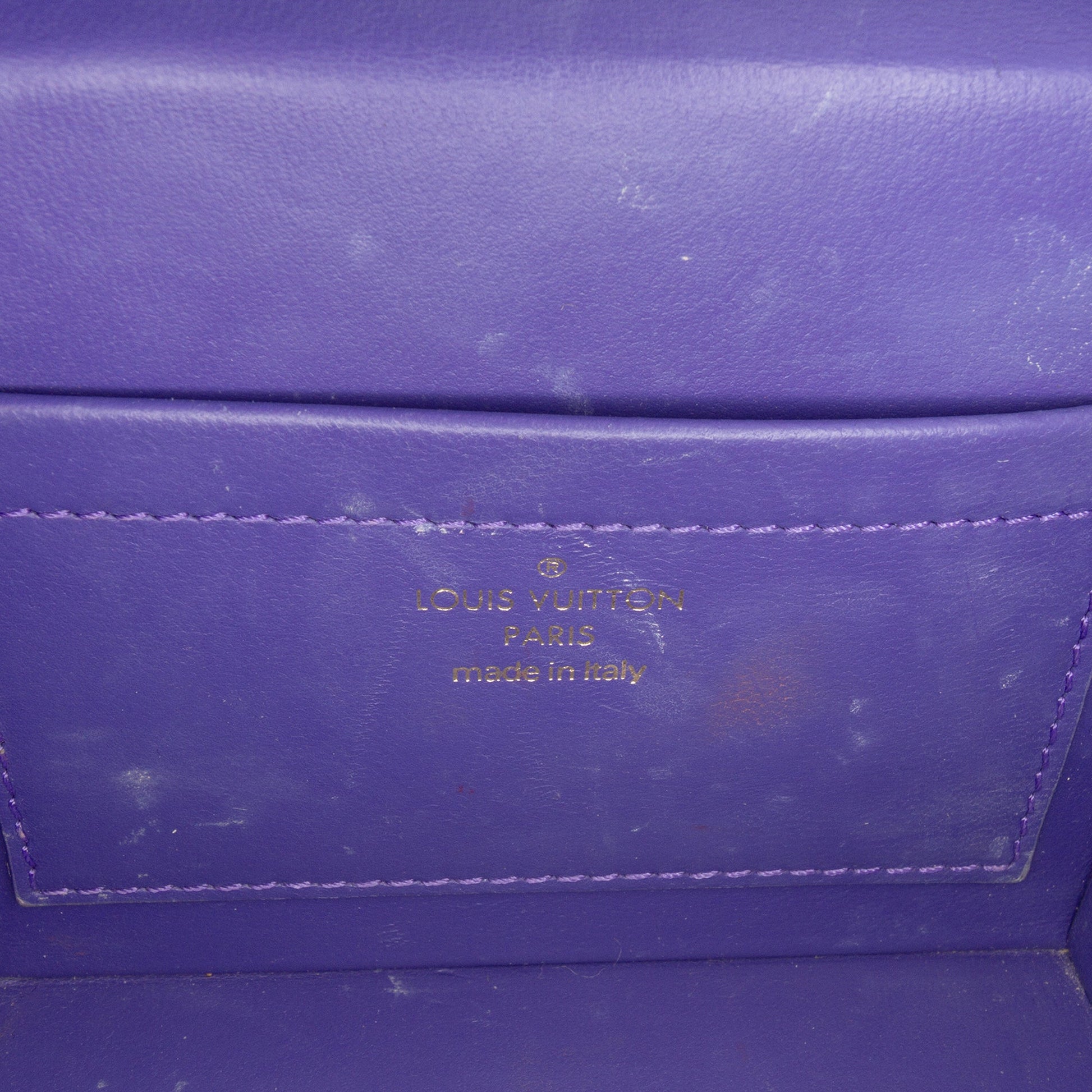 Louis Vuitton Monogram Vernis Bleecker Box Vanity Bag