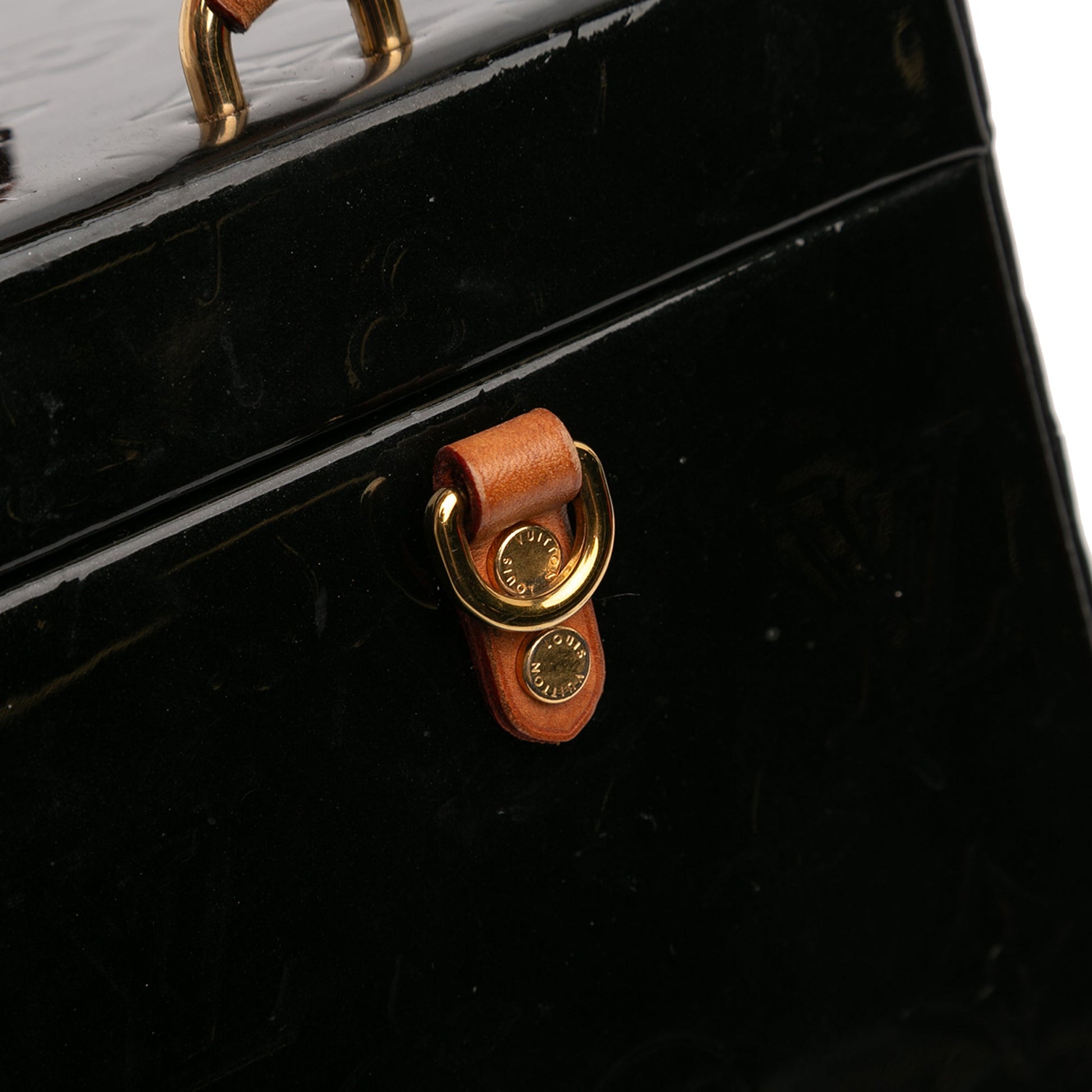 Louis Vuitton Monogram Vernis Bleecker Box Vanity Bag