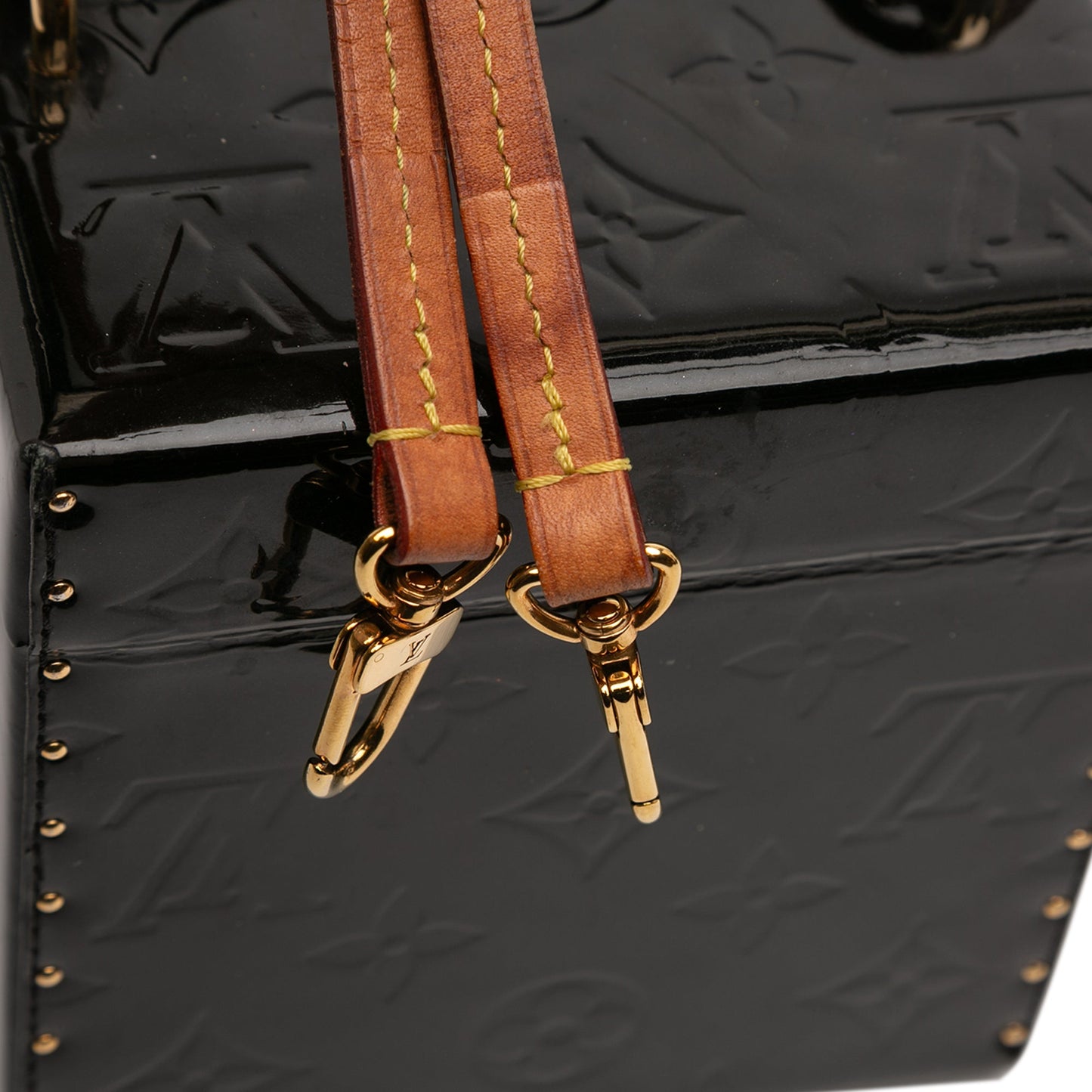Louis Vuitton Monogram Vernis Bleecker Box Vanity Bag