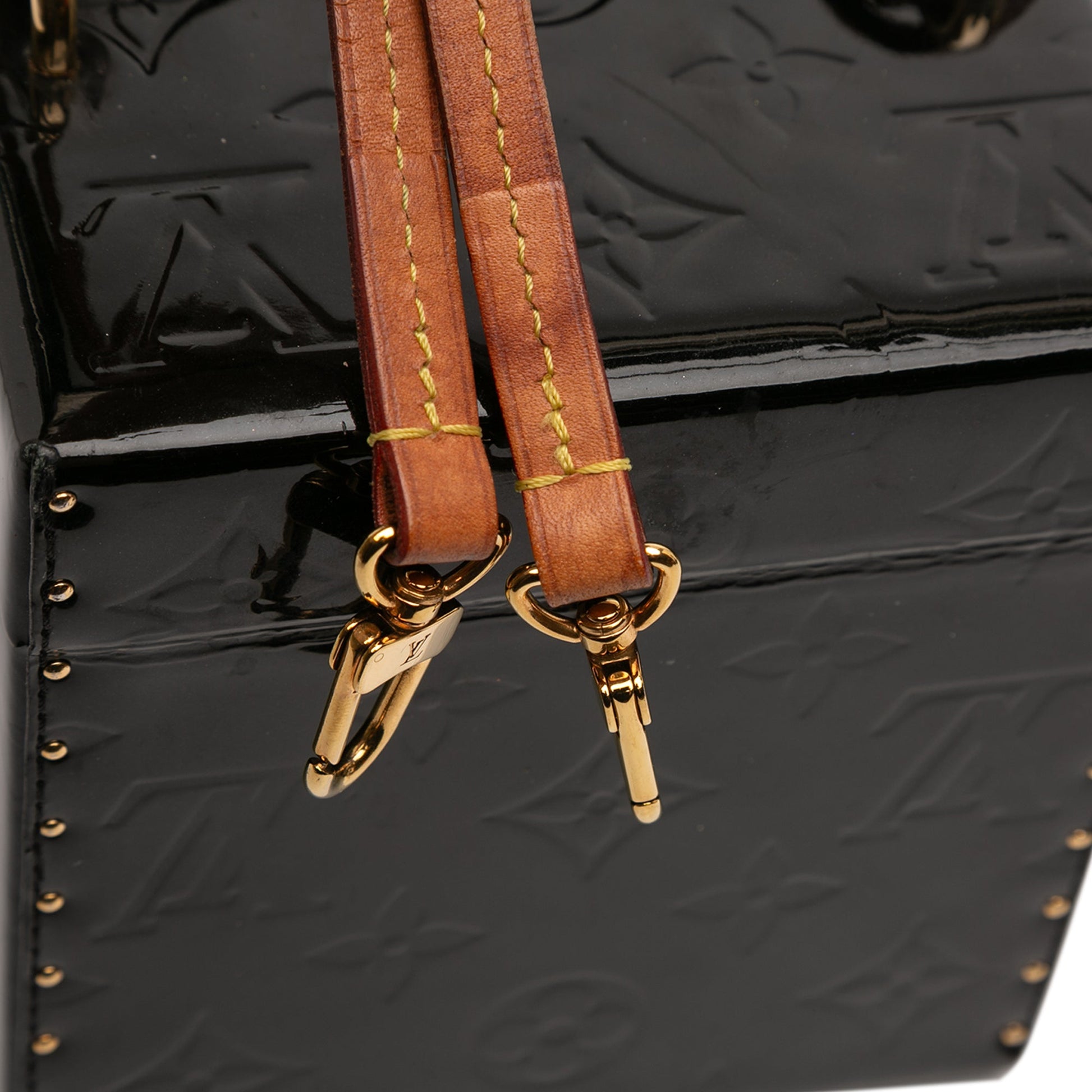 Louis Vuitton Monogram Vernis Bleecker Box Vanity Bag