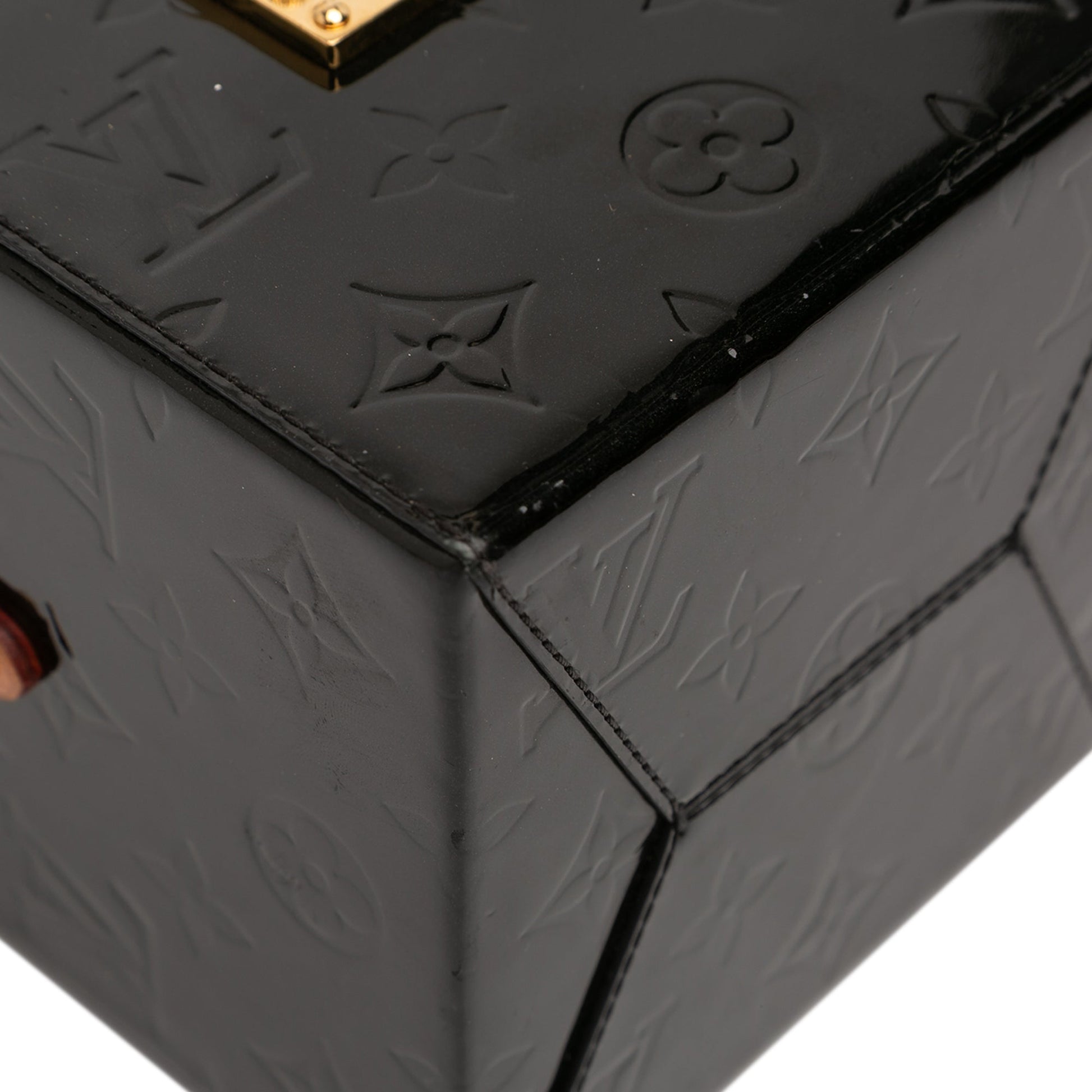 Louis Vuitton Monogram Vernis Bleecker Box Vanity Bag