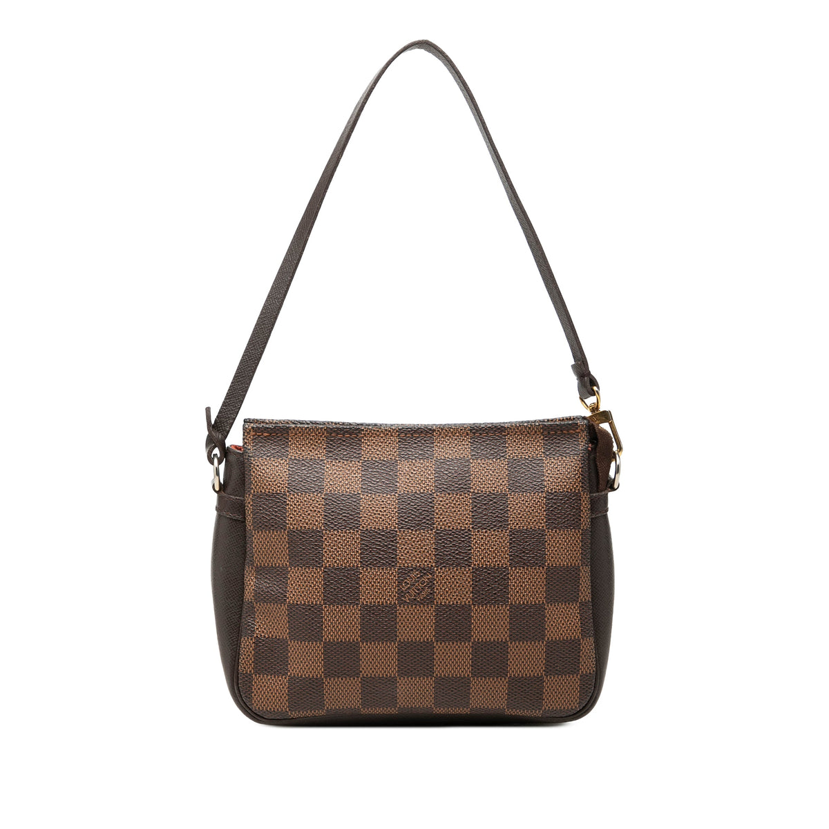 Louis Vuitton Damier Ebene Trousse Pochette — Brown