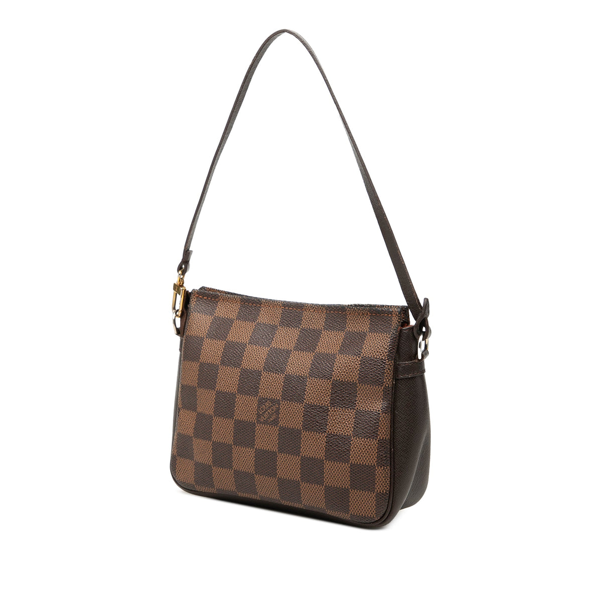 Louis Vuitton Damier Ebene Trousse Pochette — Brown