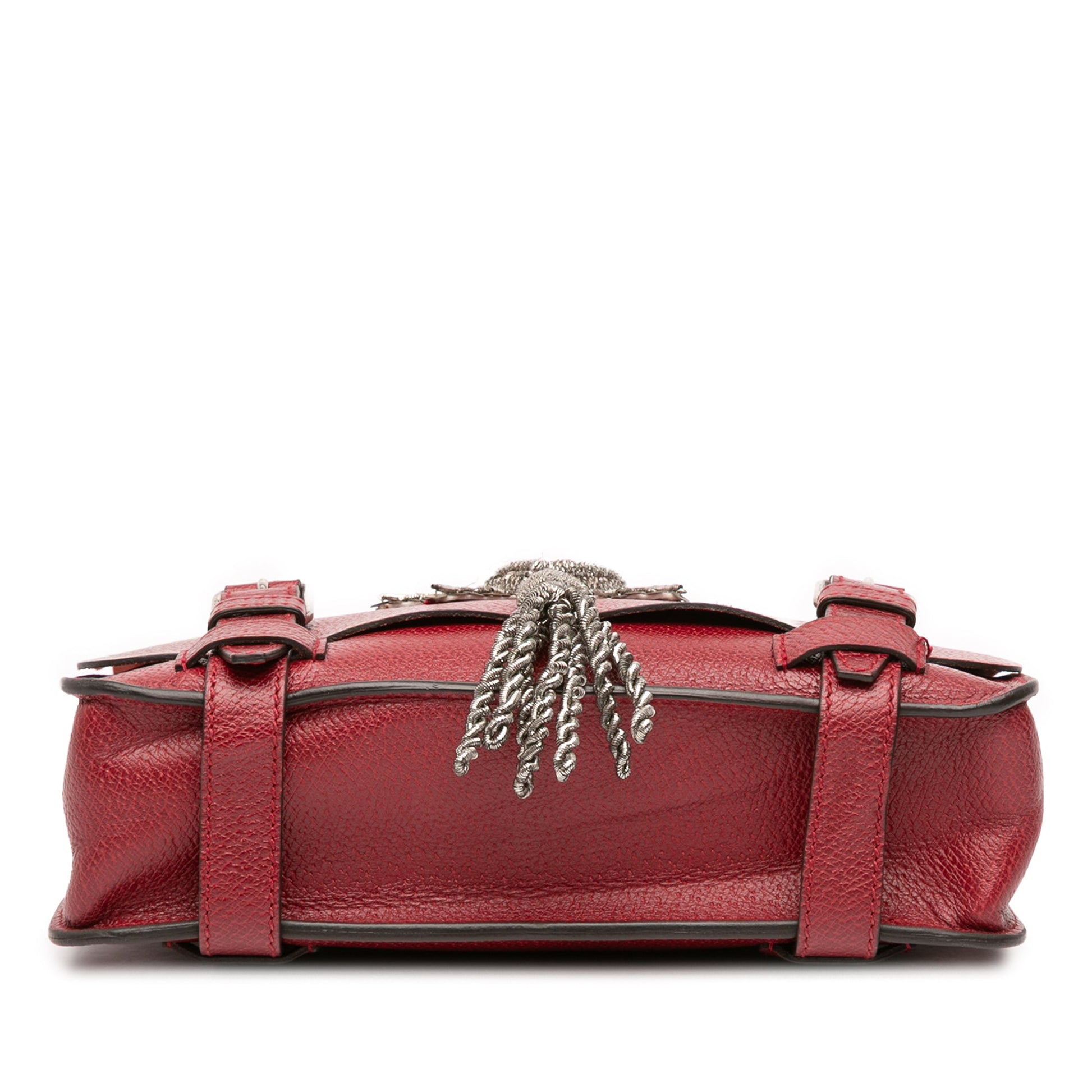 Gucci Leather Bamboo Convertible Top Handle Bag