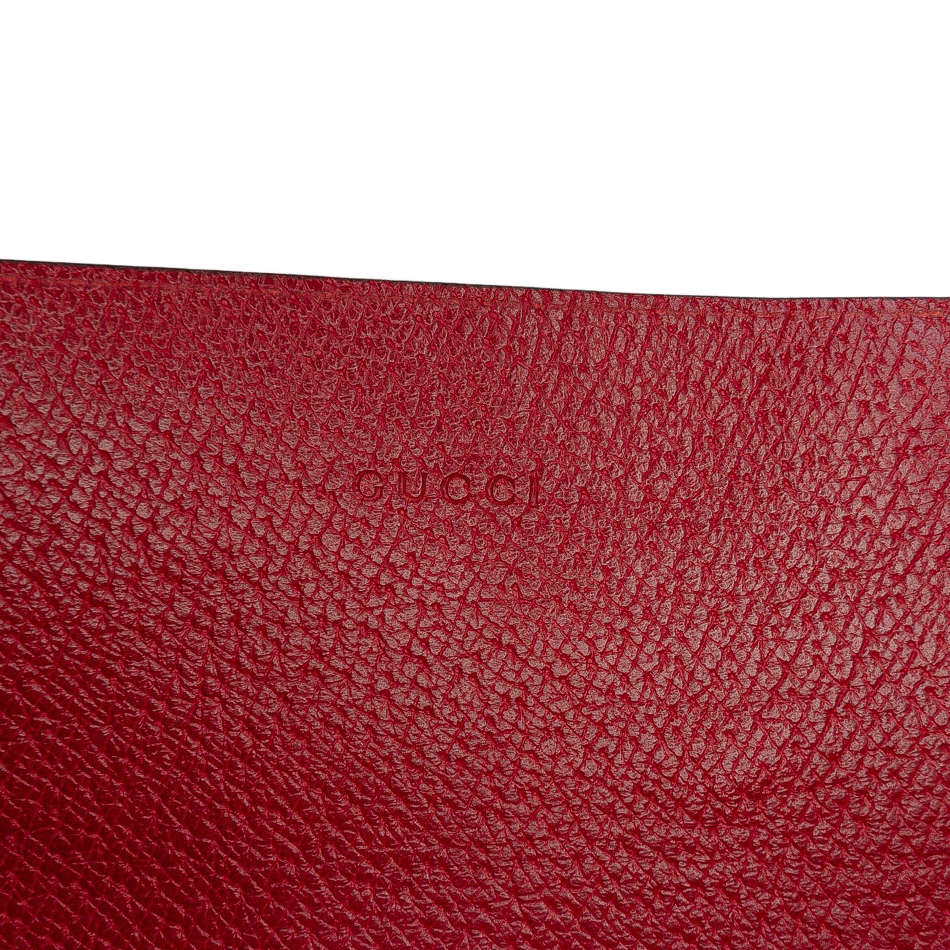 Gucci Leather Bamboo Convertible Top Handle Bag