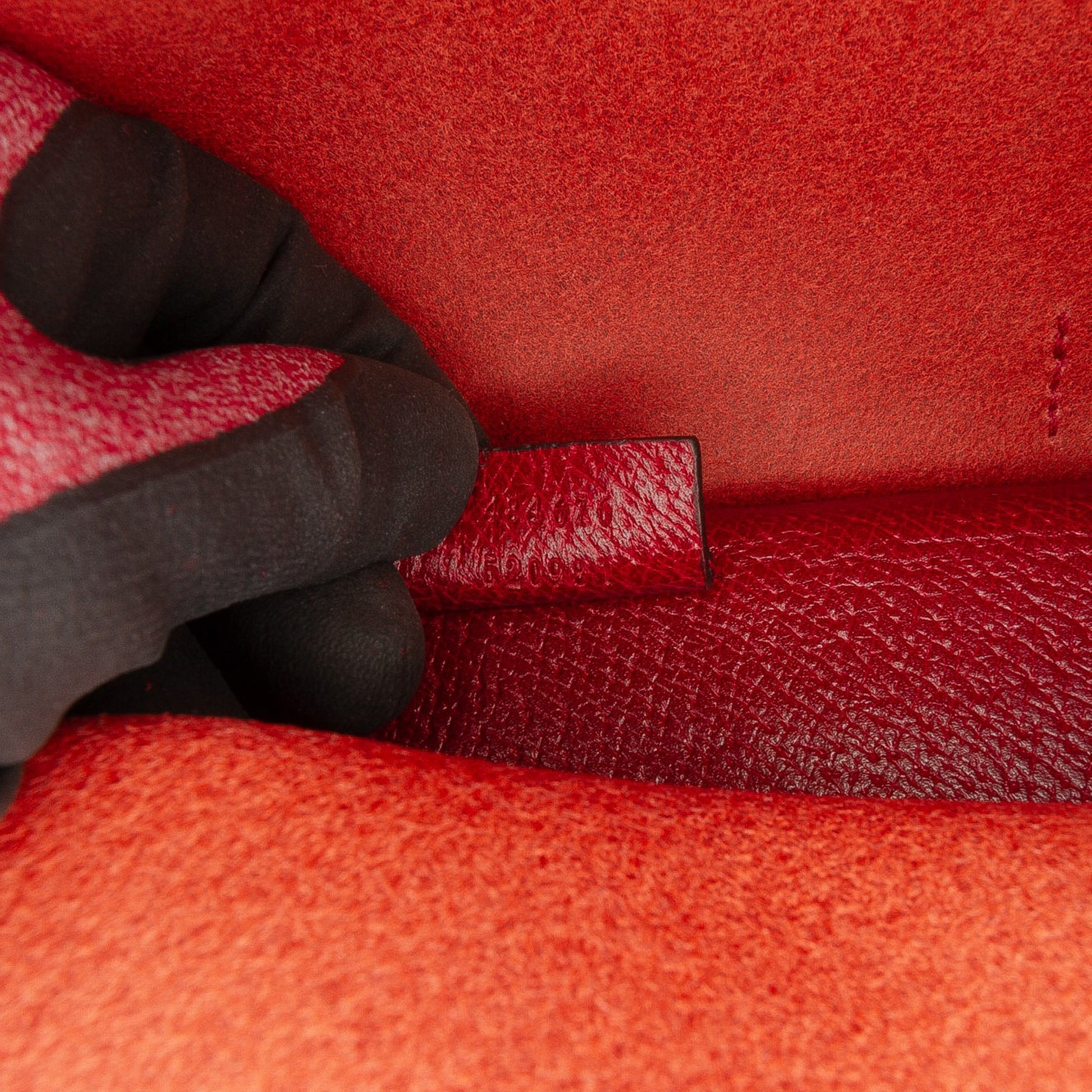 Gucci Leather Bamboo Convertible Top Handle Bag