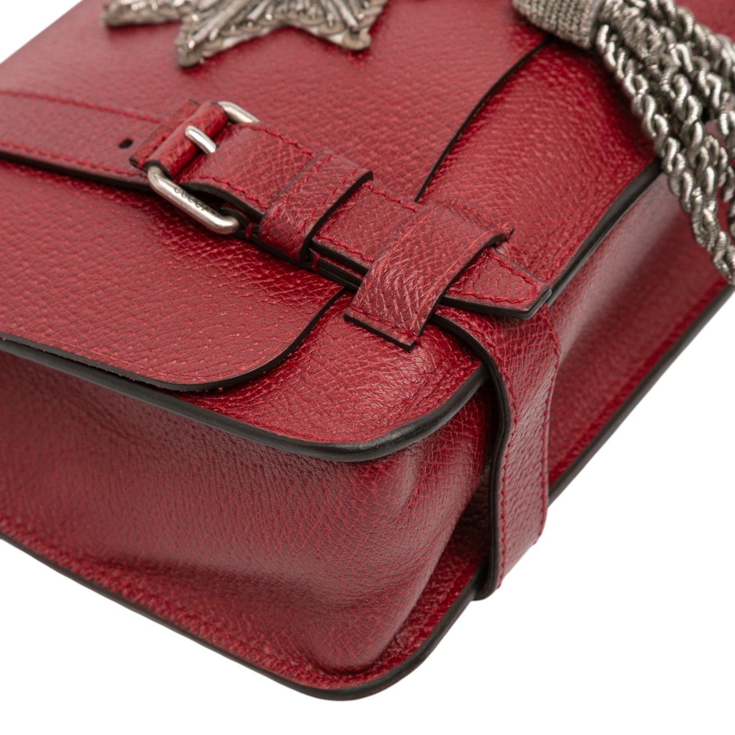 Gucci Leather Bamboo Convertible Top Handle Bag