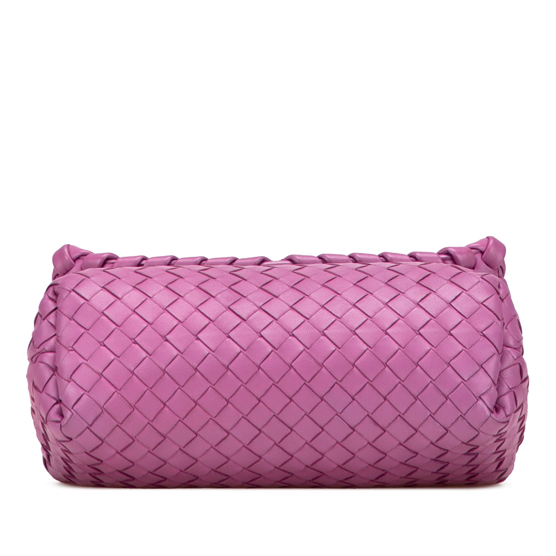 Bottega Veneta Baby Nappa Intrecciato Olimpia Crossbody