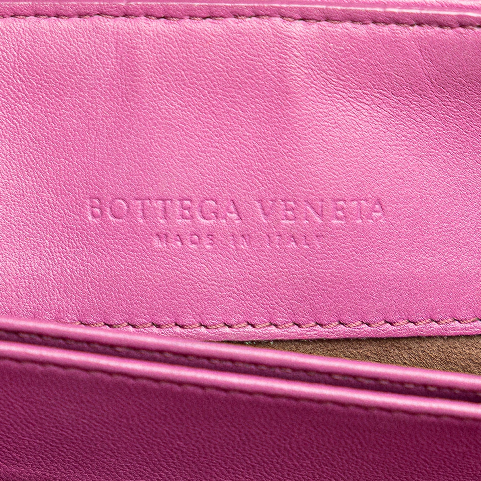 Bottega Veneta Baby Nappa Intrecciato Olimpia Crossbody