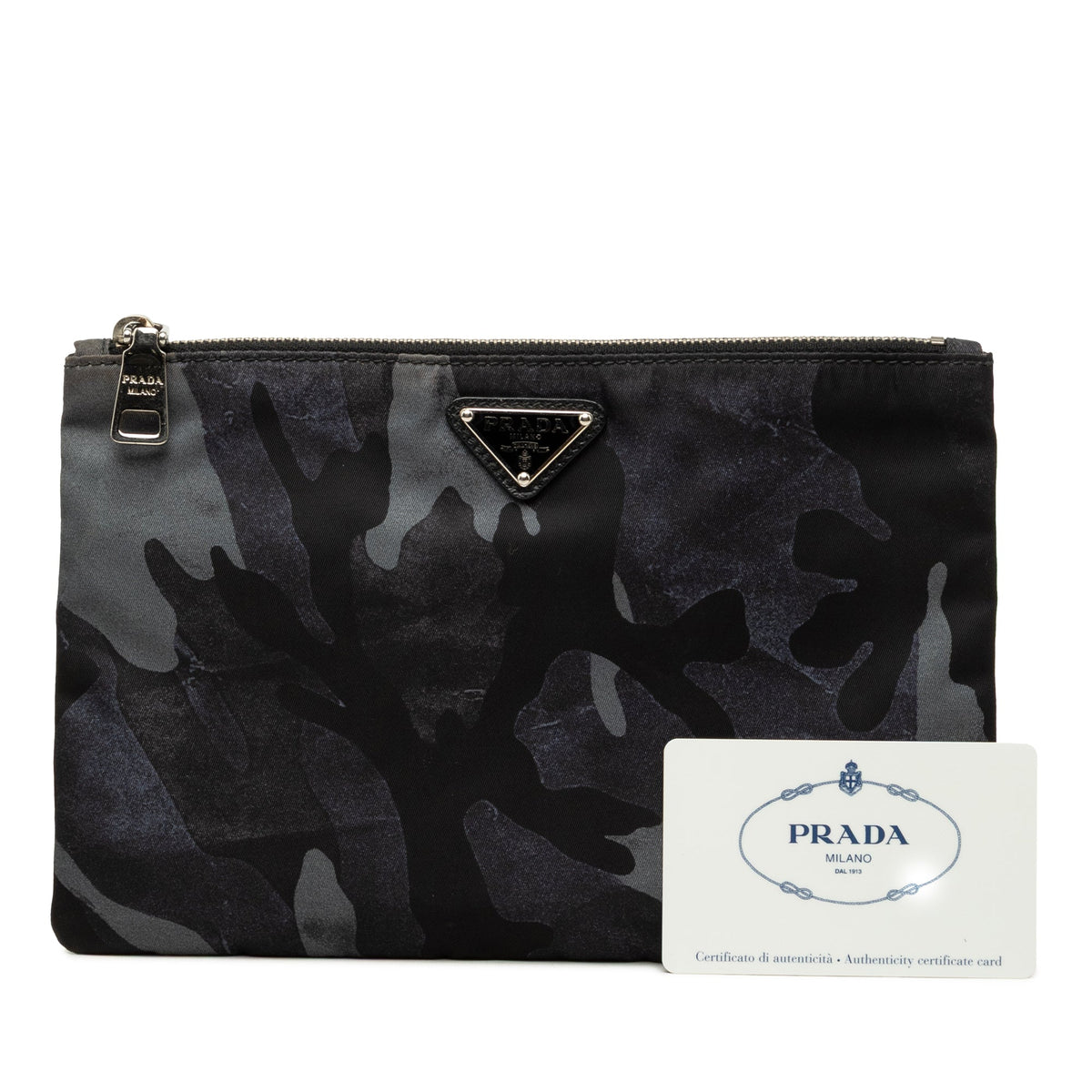 Prada Tessuto Camouflage Clutch