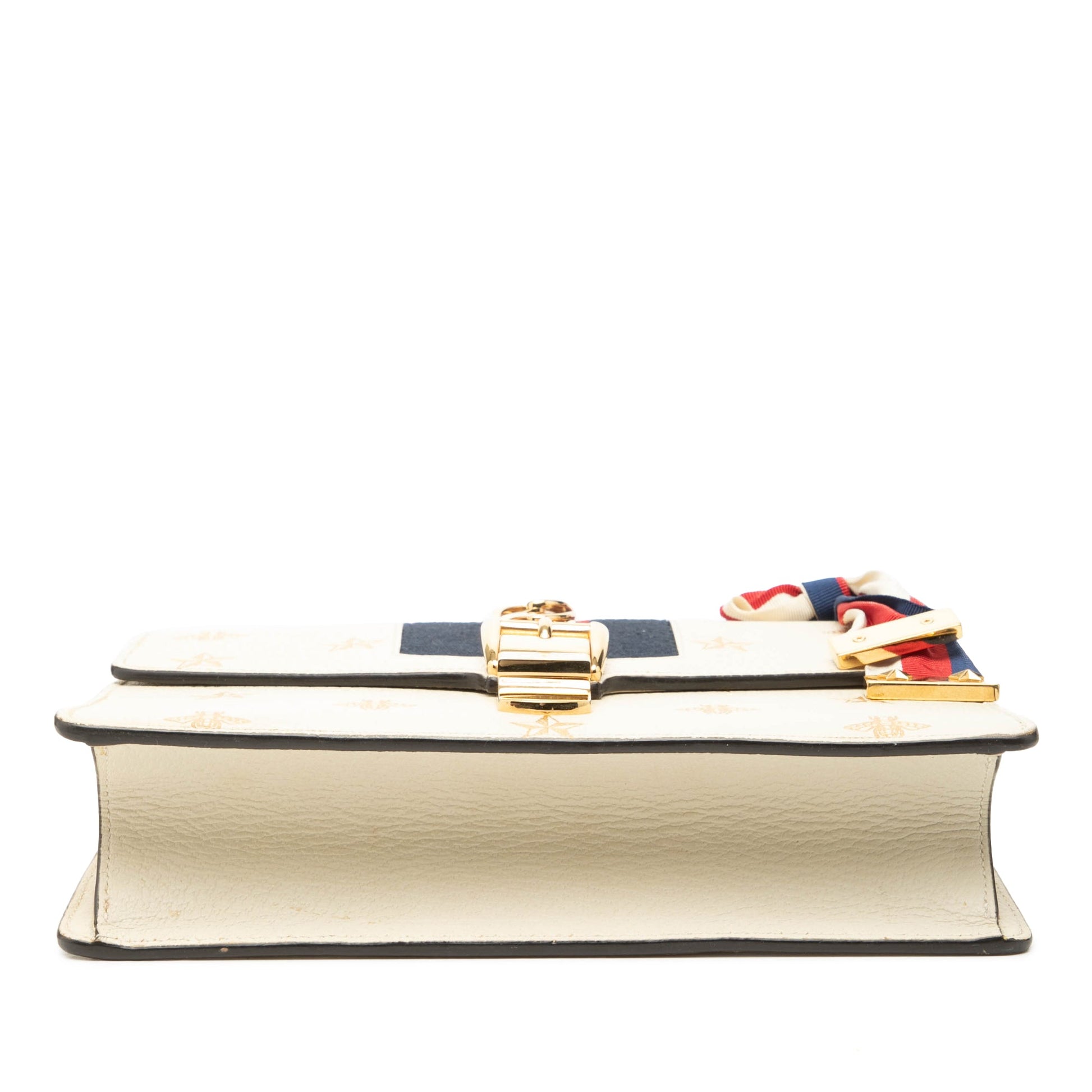 Gucci Small Calfkin Bee Star Sylvie Satchel