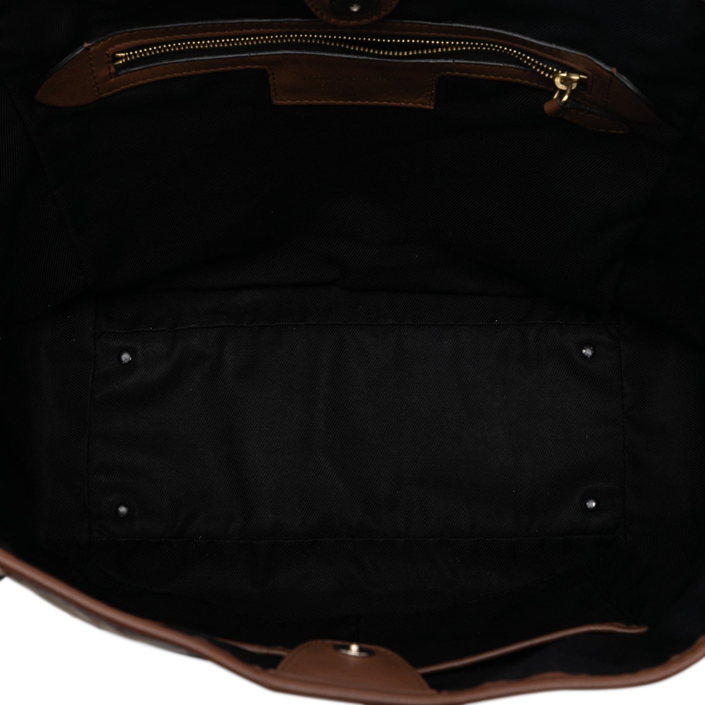 Burberry Small Haymarket Check Canvas and Leather Canterbury Tote