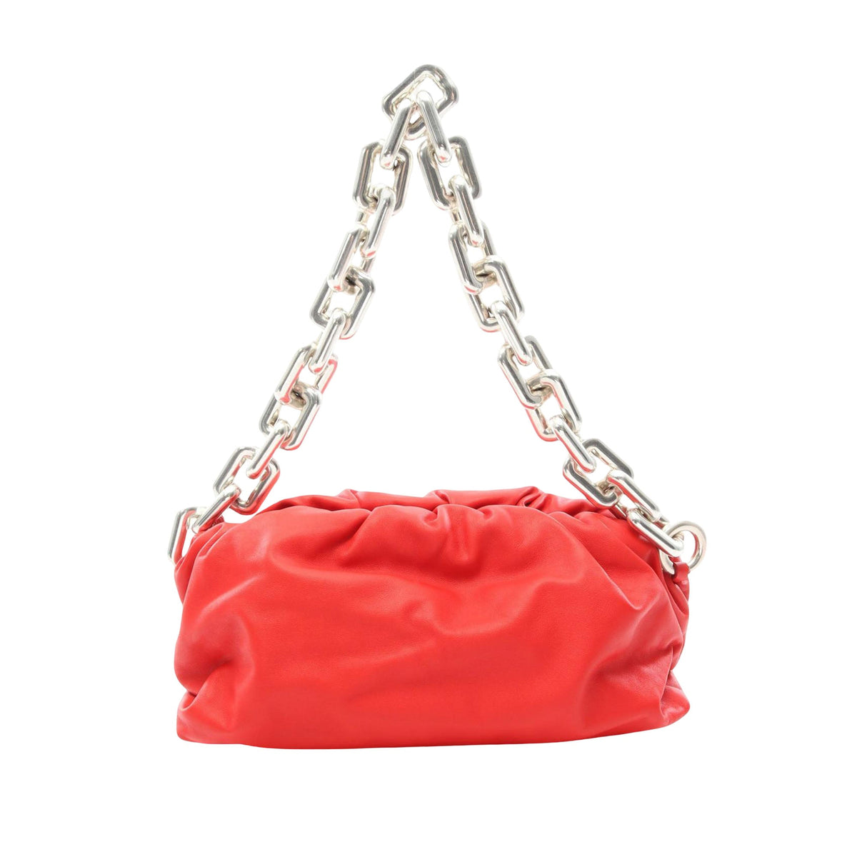 Bottega Veneta Lambskin Chain Pouch