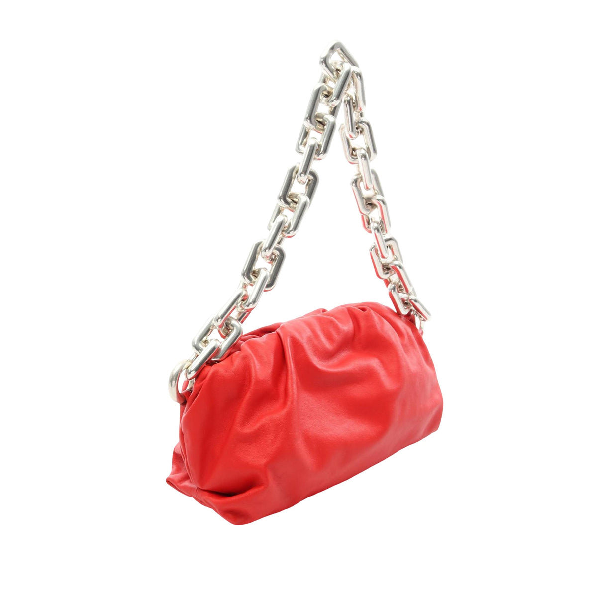Bottega Veneta Lambskin Chain Pouch