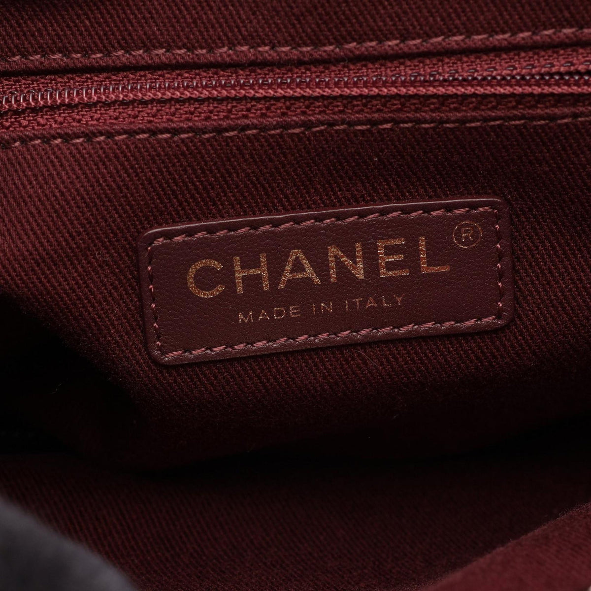 Chanel Chevron Lambskin Backpack — Black