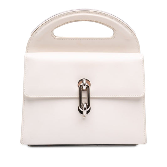 Balenciaga Calfskin Maillon Round Handle Bag M