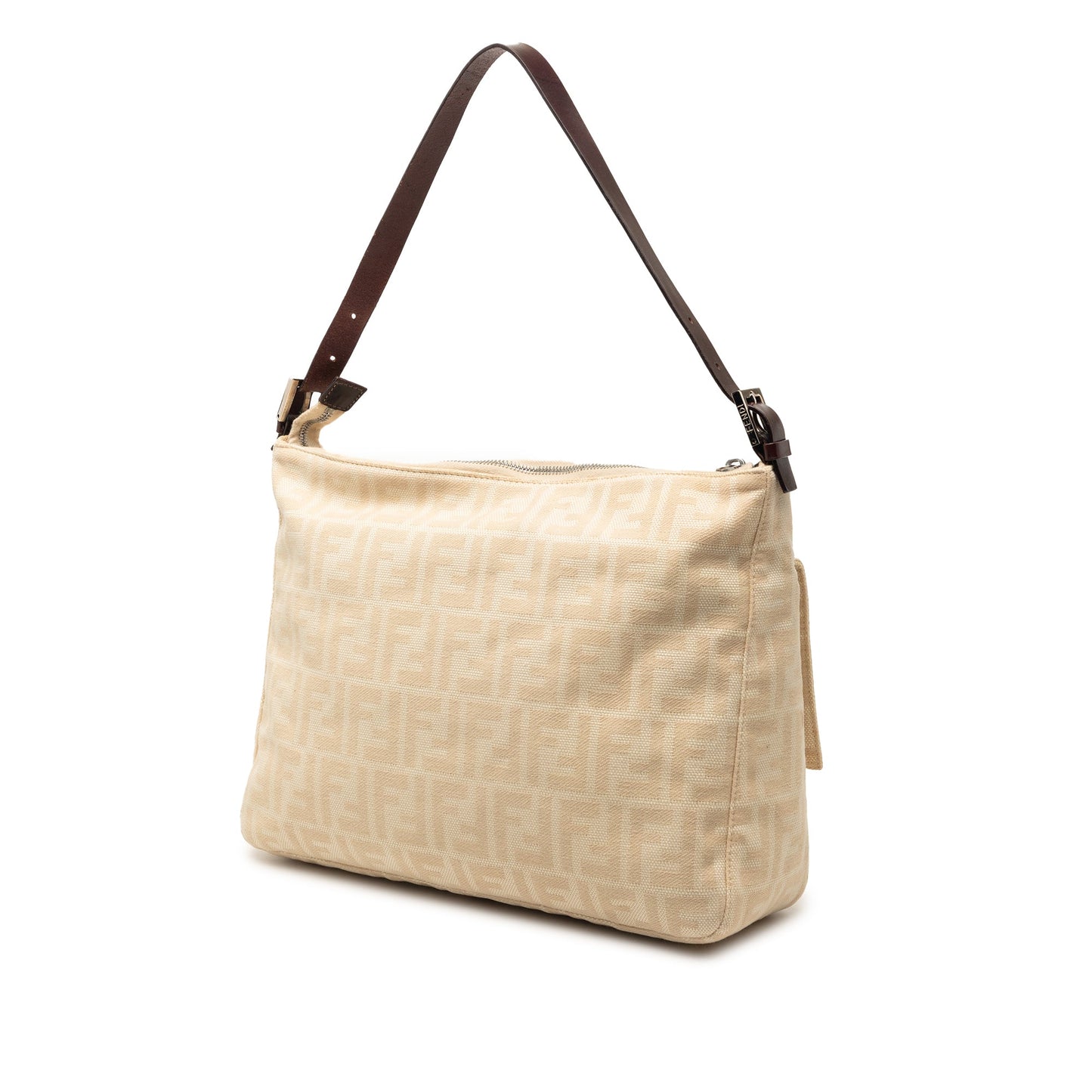 Fendi Zucca Canvas Shoulder Bag