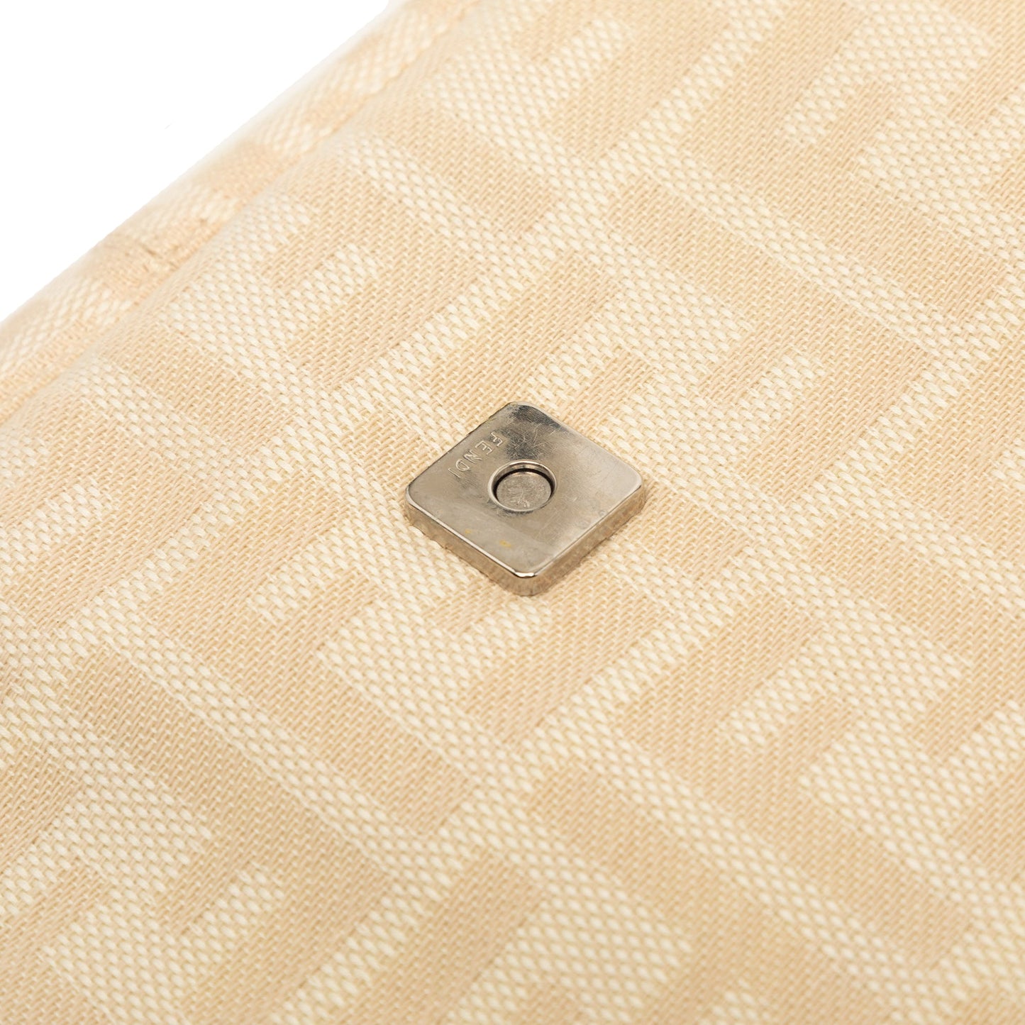 Fendi Zucca Canvas Shoulder Bag