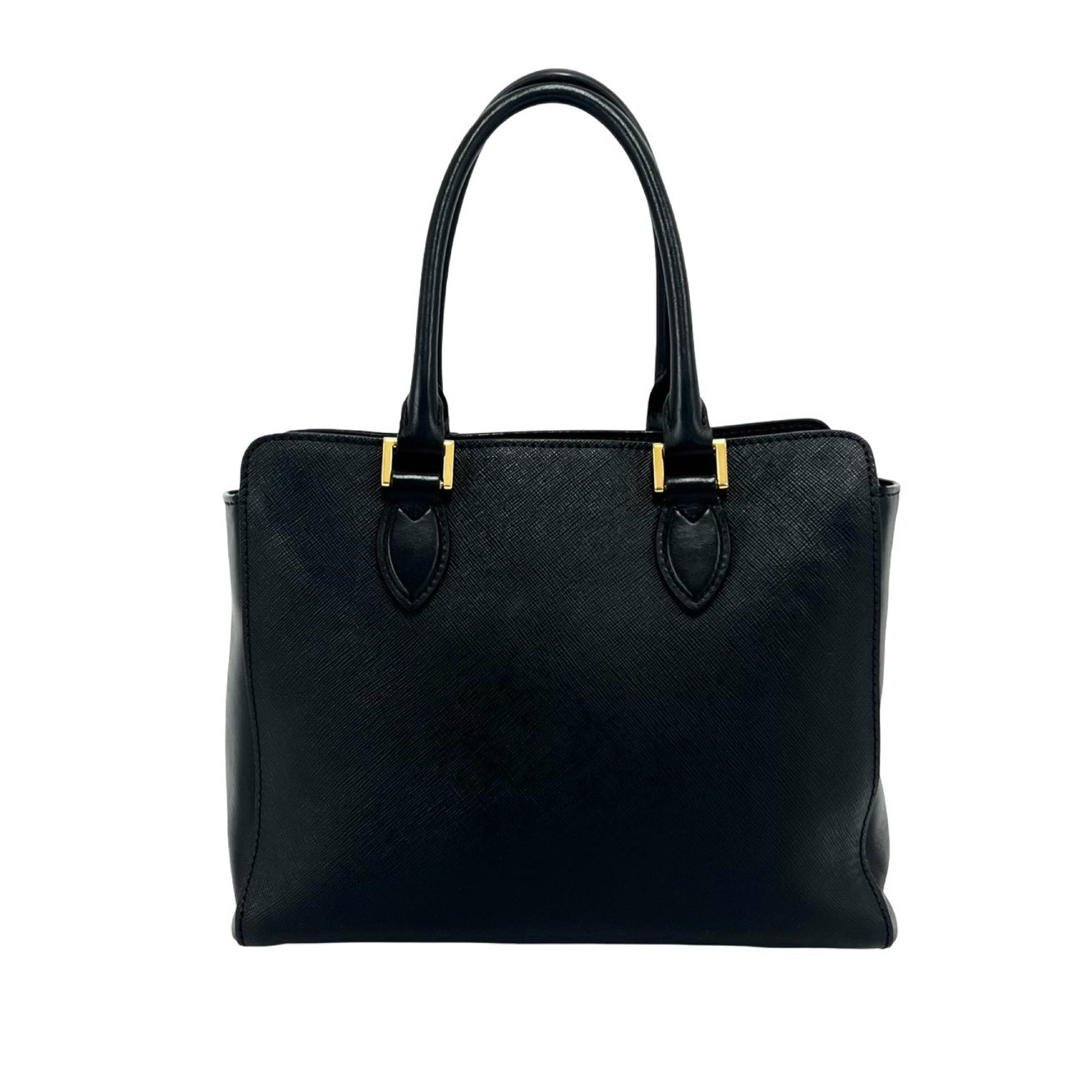 Prada Saffiano and Soft Calf Satchel