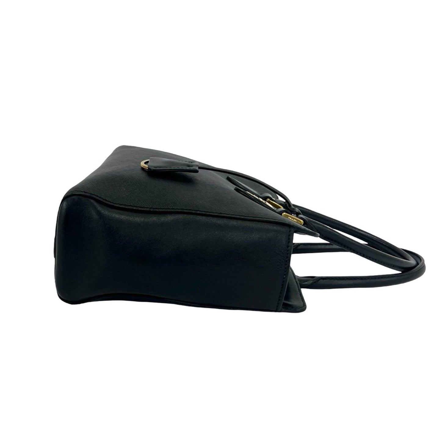 Prada Saffiano and Soft Calf Satchel