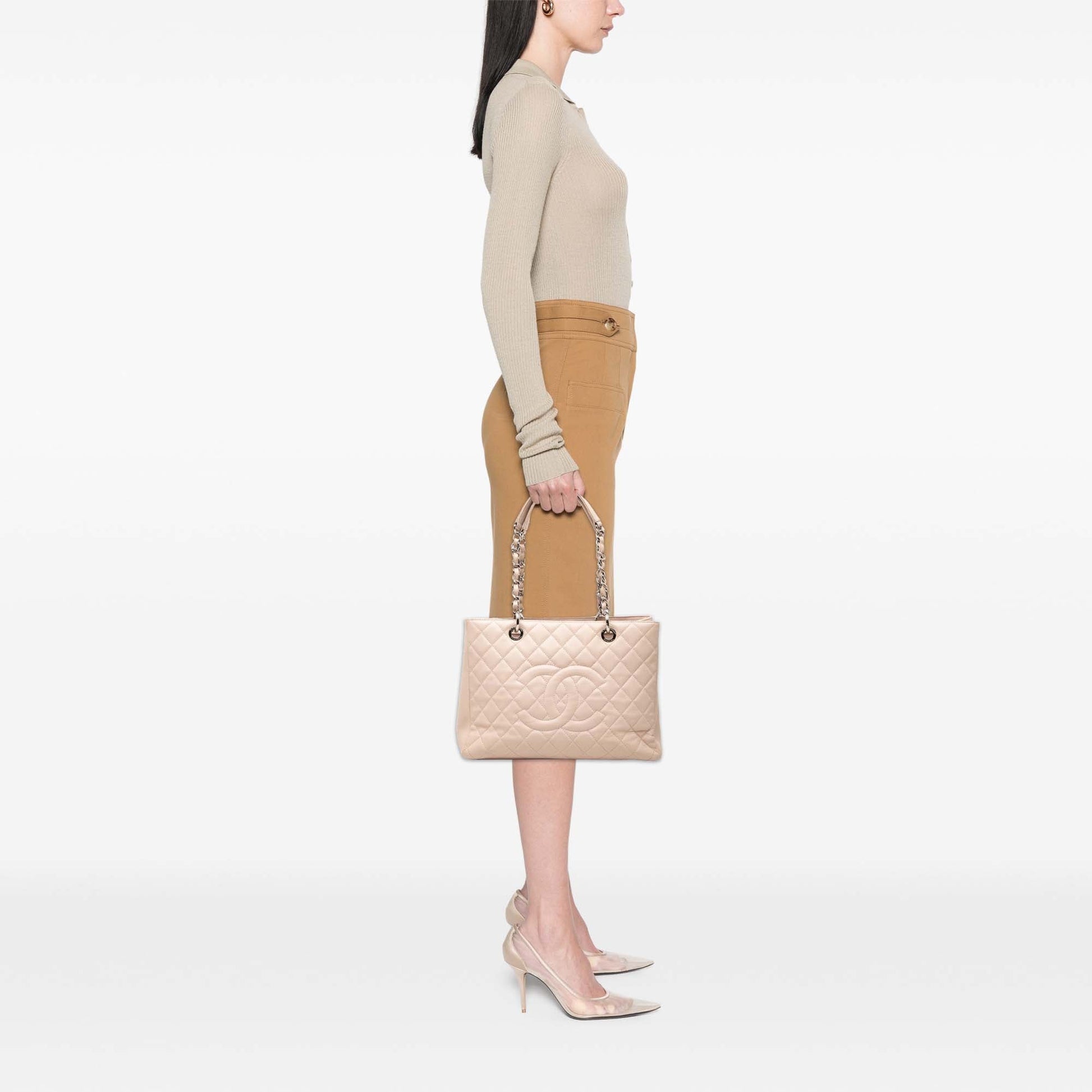 Chanel Caviar Grand Shopping Tote