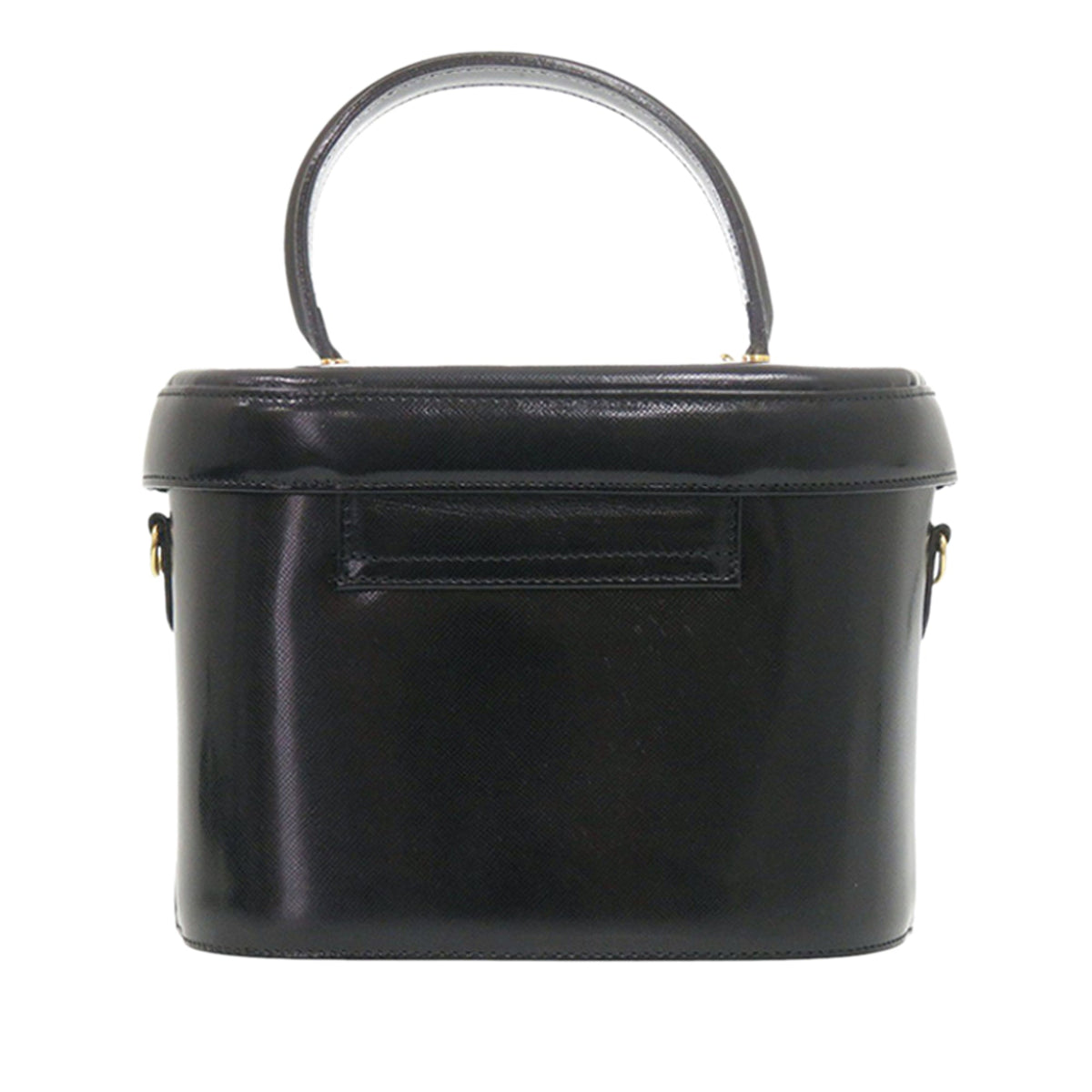 Versace Leather Sun Medallion Vanity Bag