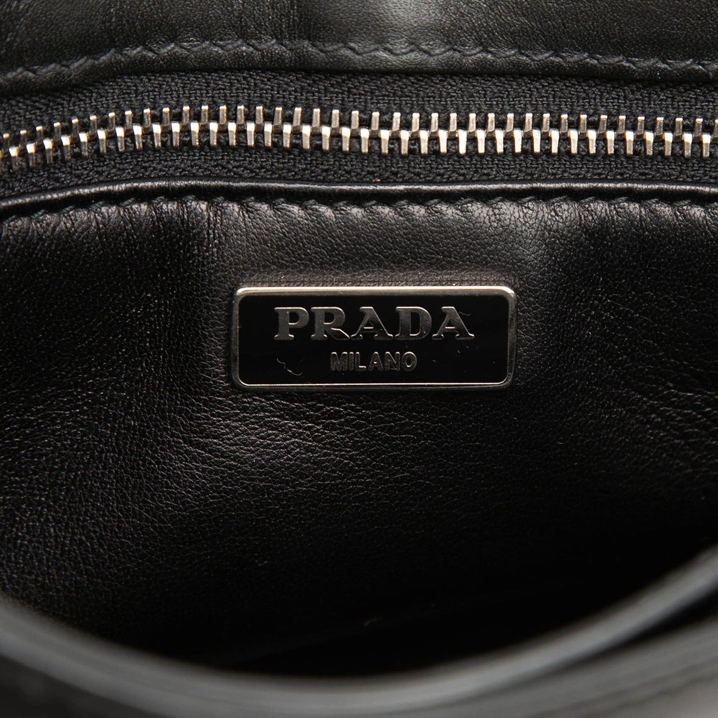Prada Bicolor City Calf Satchel