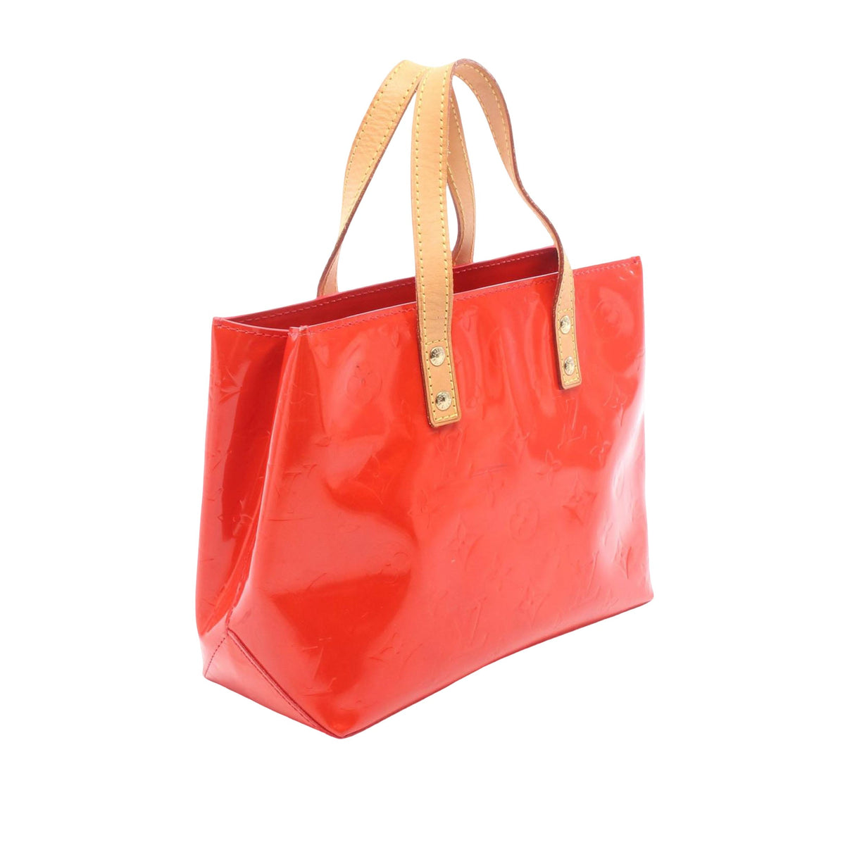 Louis Vuitton Monogram Vernis Reade PM — Red