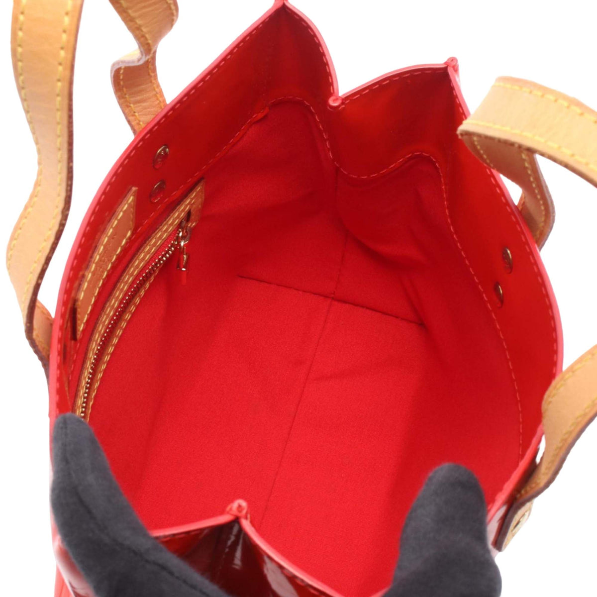 Louis Vuitton Monogram Vernis Reade PM — Red