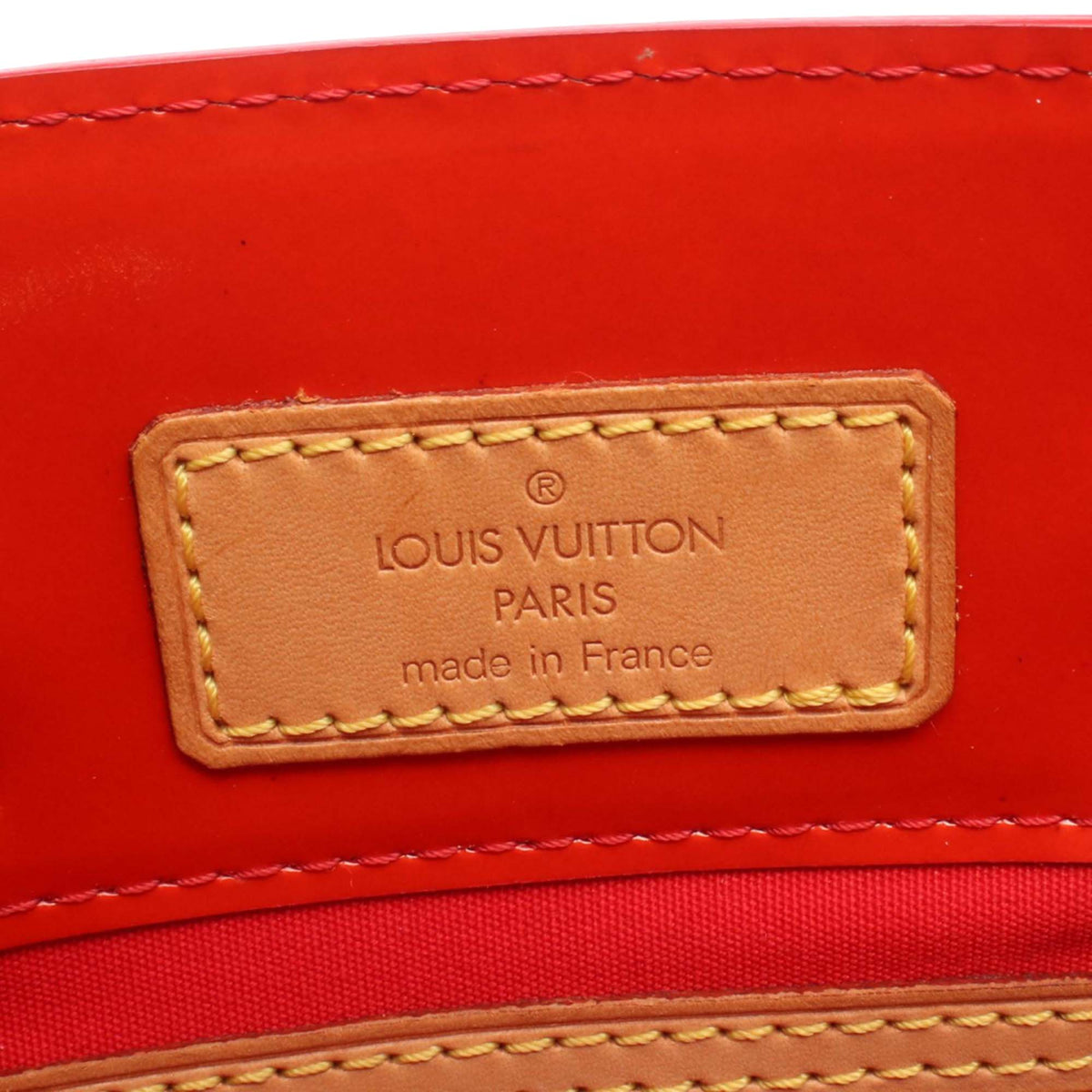 Louis Vuitton Monogram Vernis Reade PM — Red