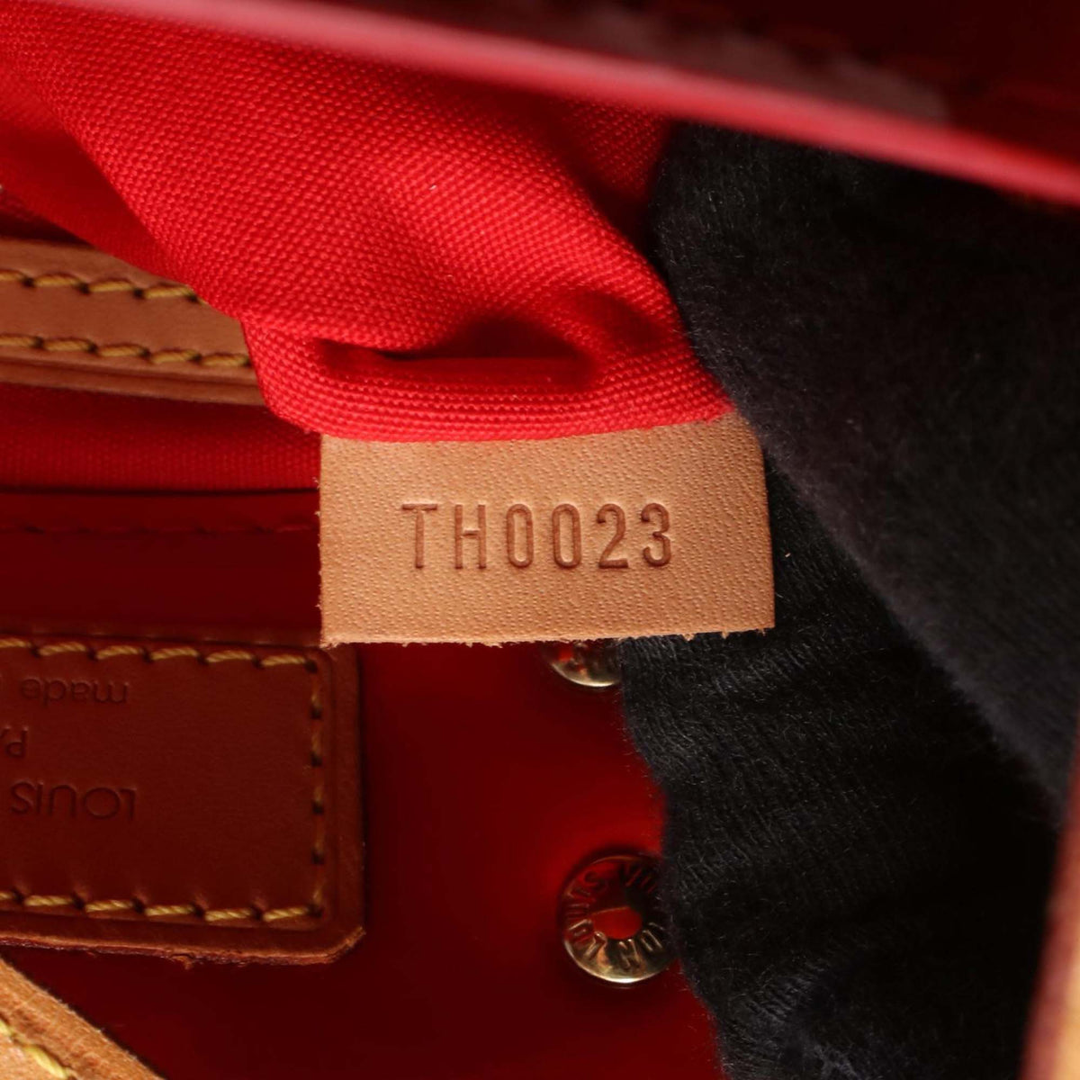 Louis Vuitton Monogram Vernis Reade PM — Red