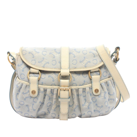 Celine C Macadam Crossbody — Blue
