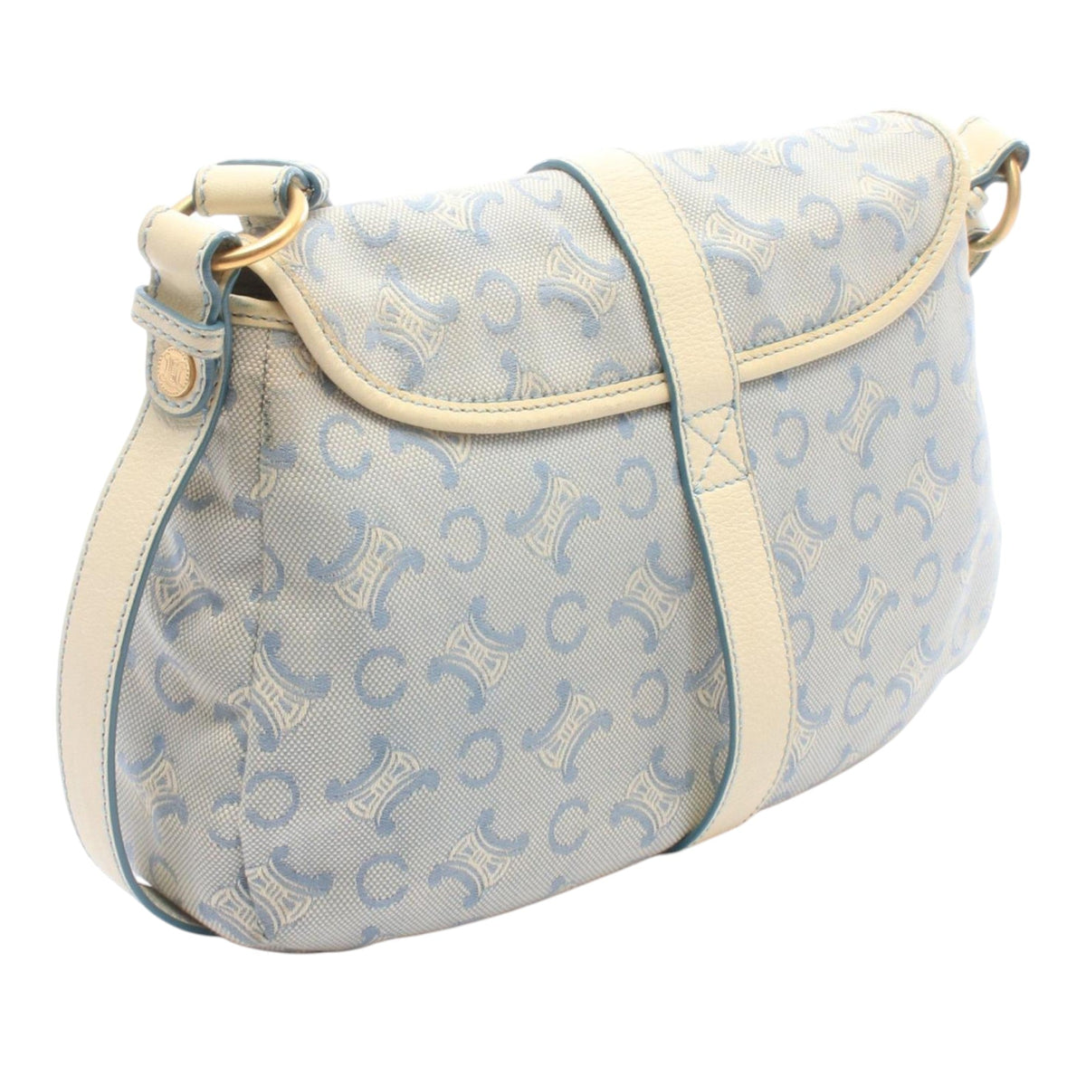 Celine C Macadam Crossbody — Blue