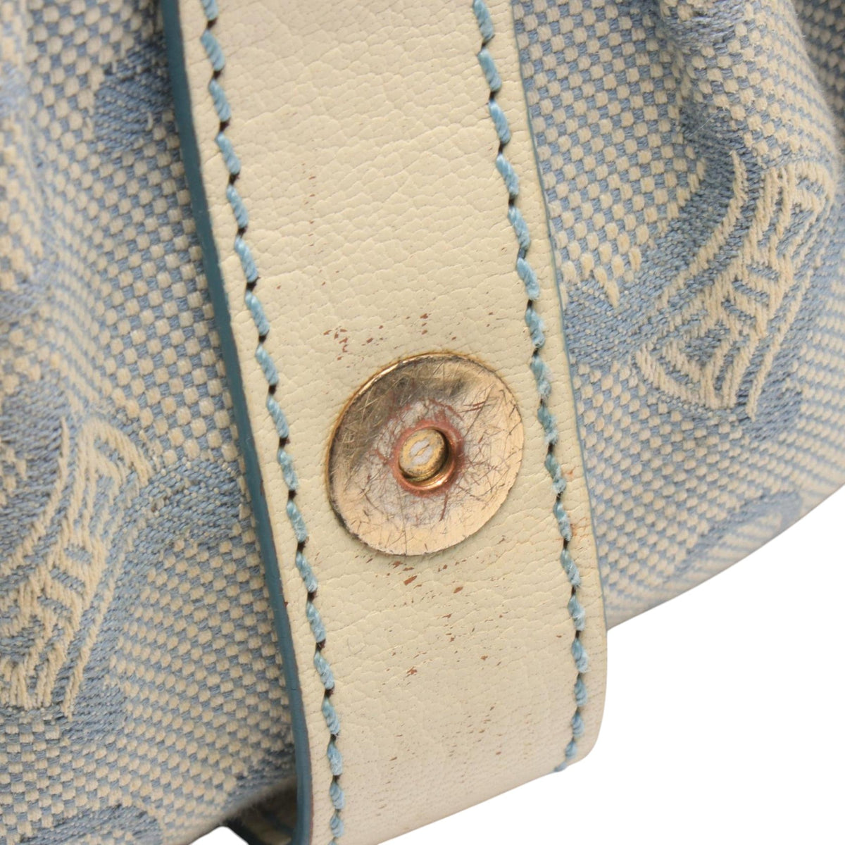 Celine C Macadam Crossbody — Blue