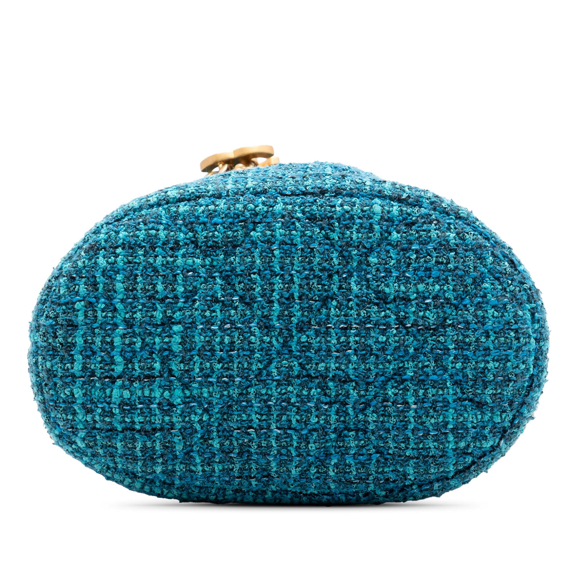Chanel Tweed Pending CC Top Handle Bucket Bag