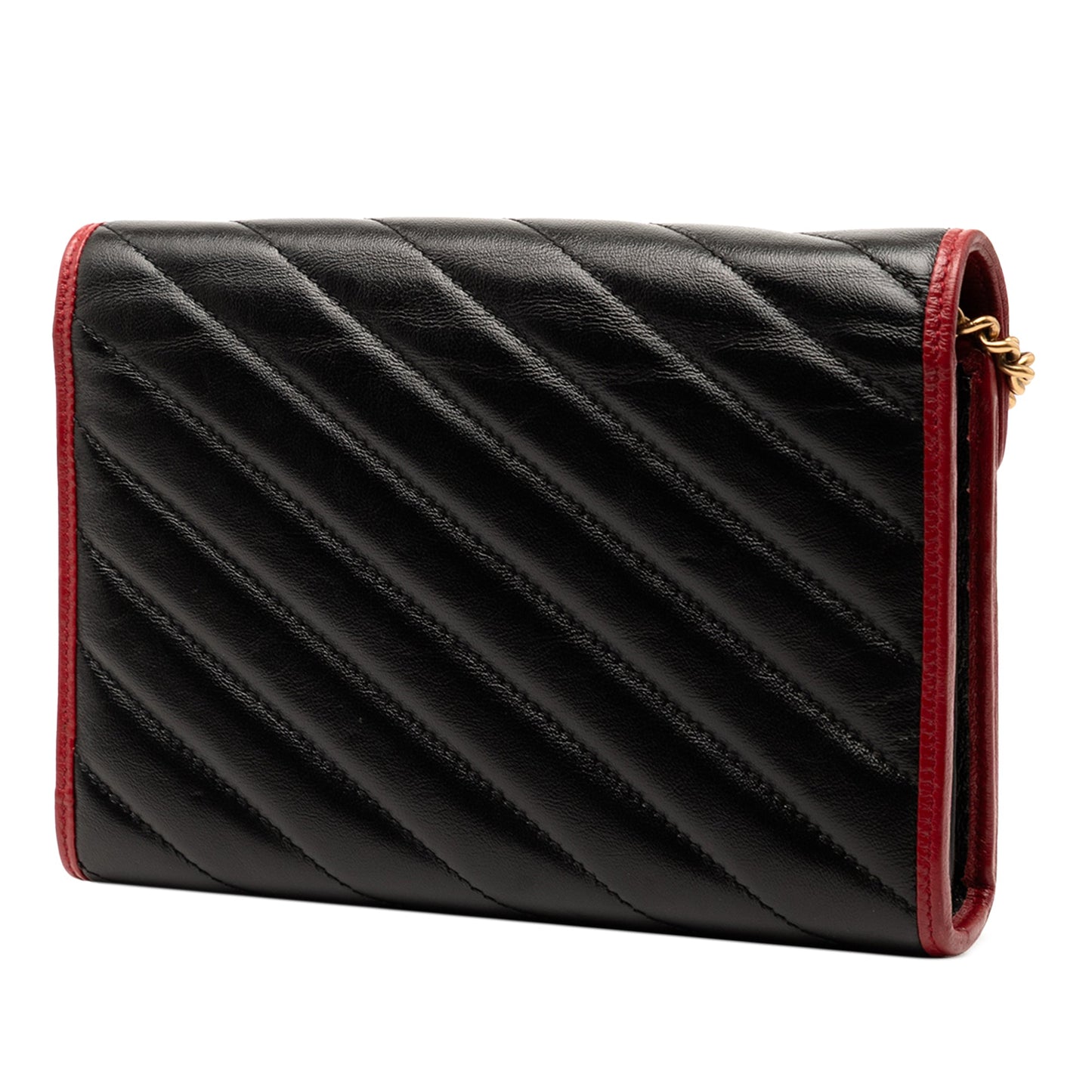 Gucci GG Marmont Matelasse Leather Torchon Wallet On Chain