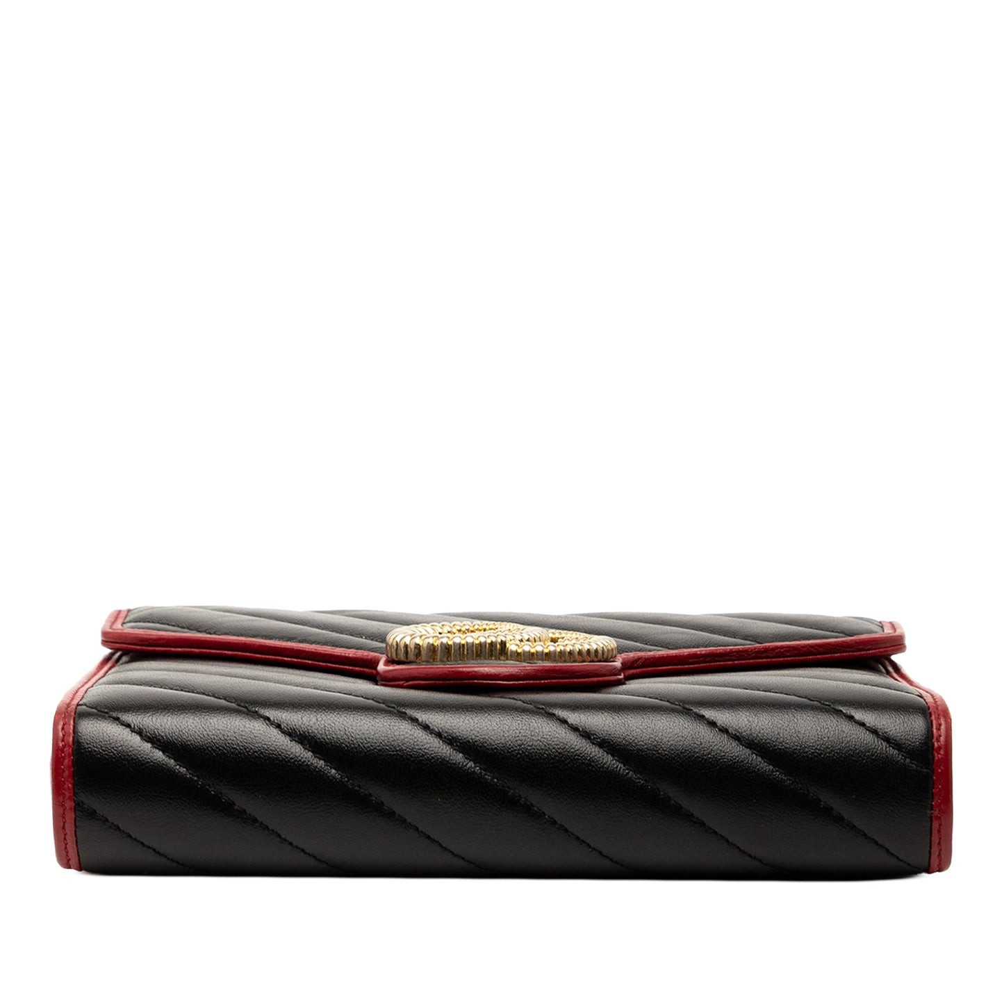 Gucci GG Marmont Matelasse Leather Torchon Wallet On Chain