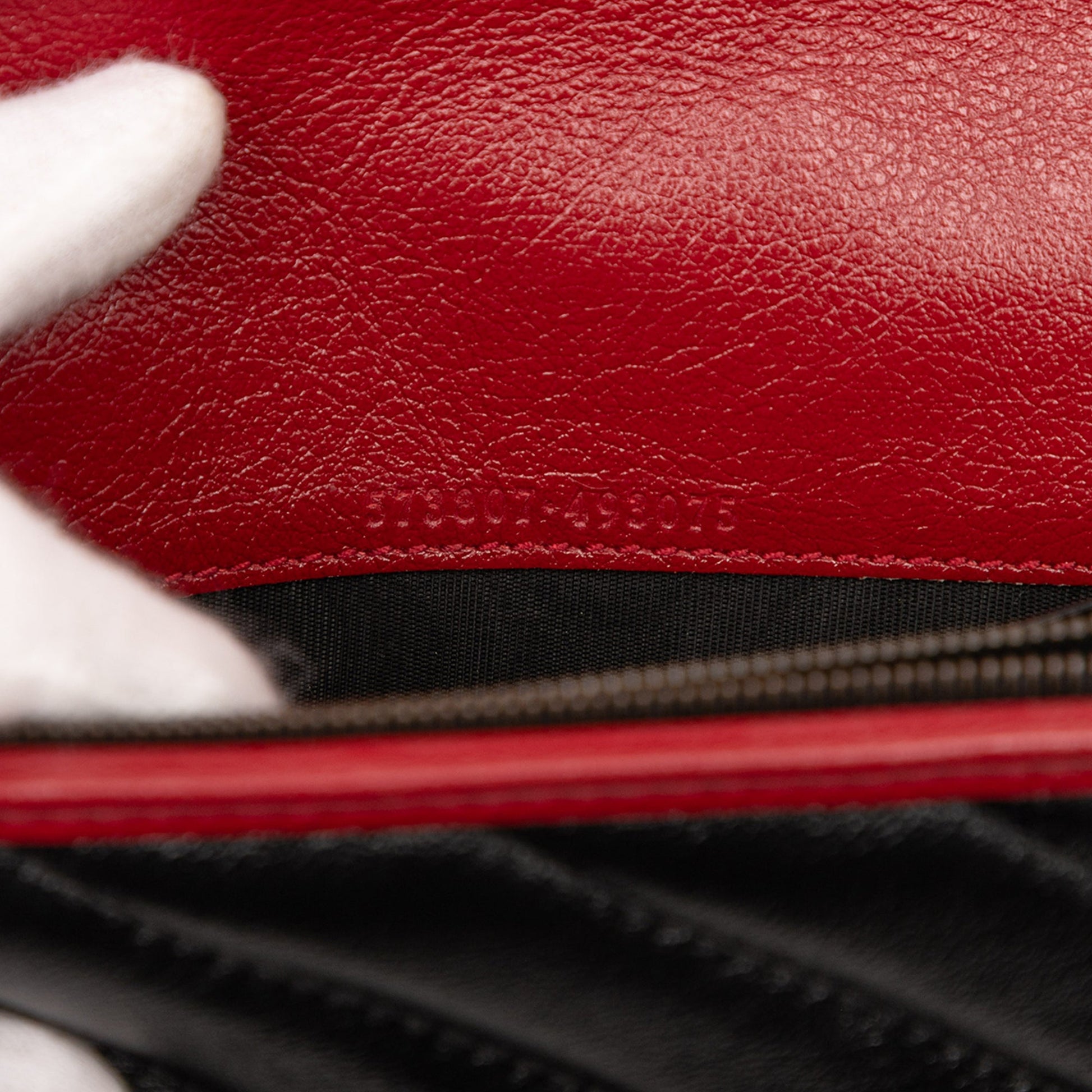 Gucci GG Marmont Matelasse Leather Torchon Wallet On Chain
