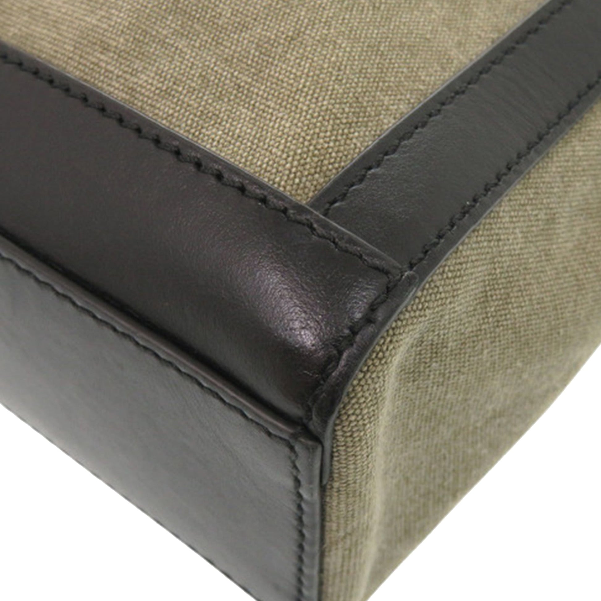 Balmain Canvas B Army 24 Shopping Satchel