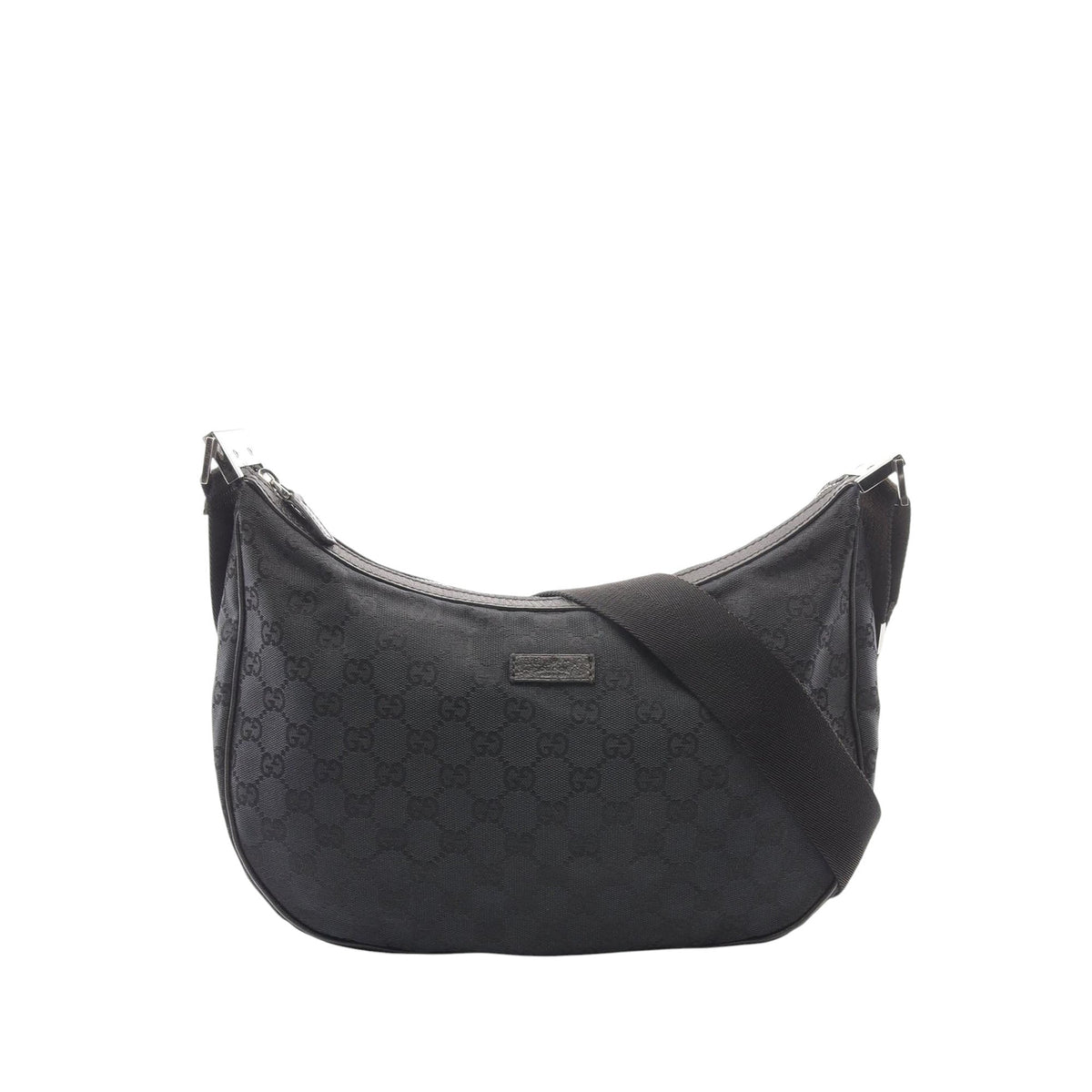 Gucci GG Canvas Crossbody — Black